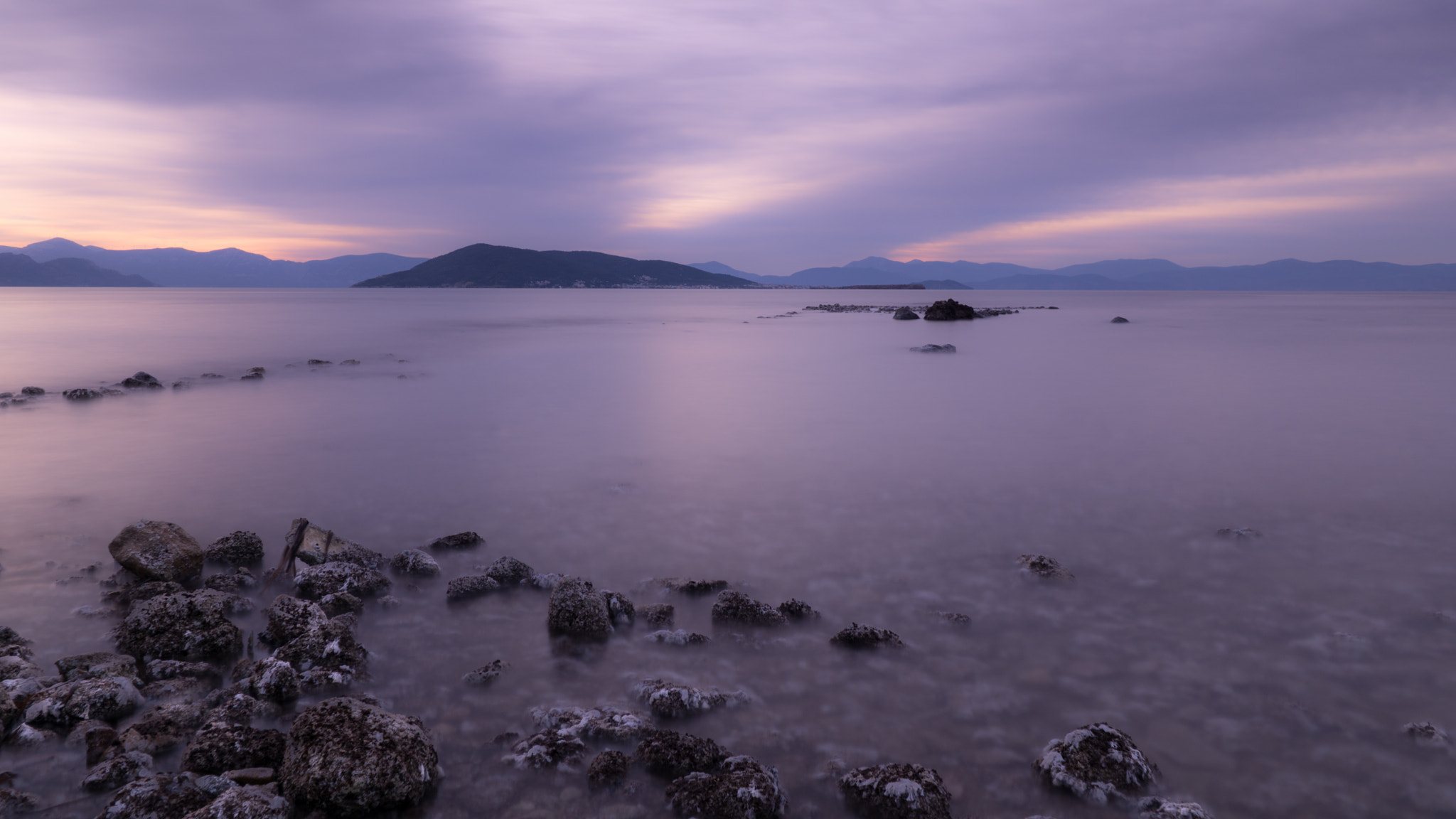 Sony DT 18-200mm F3.5-6.3 sample photo. Purple sunset photography