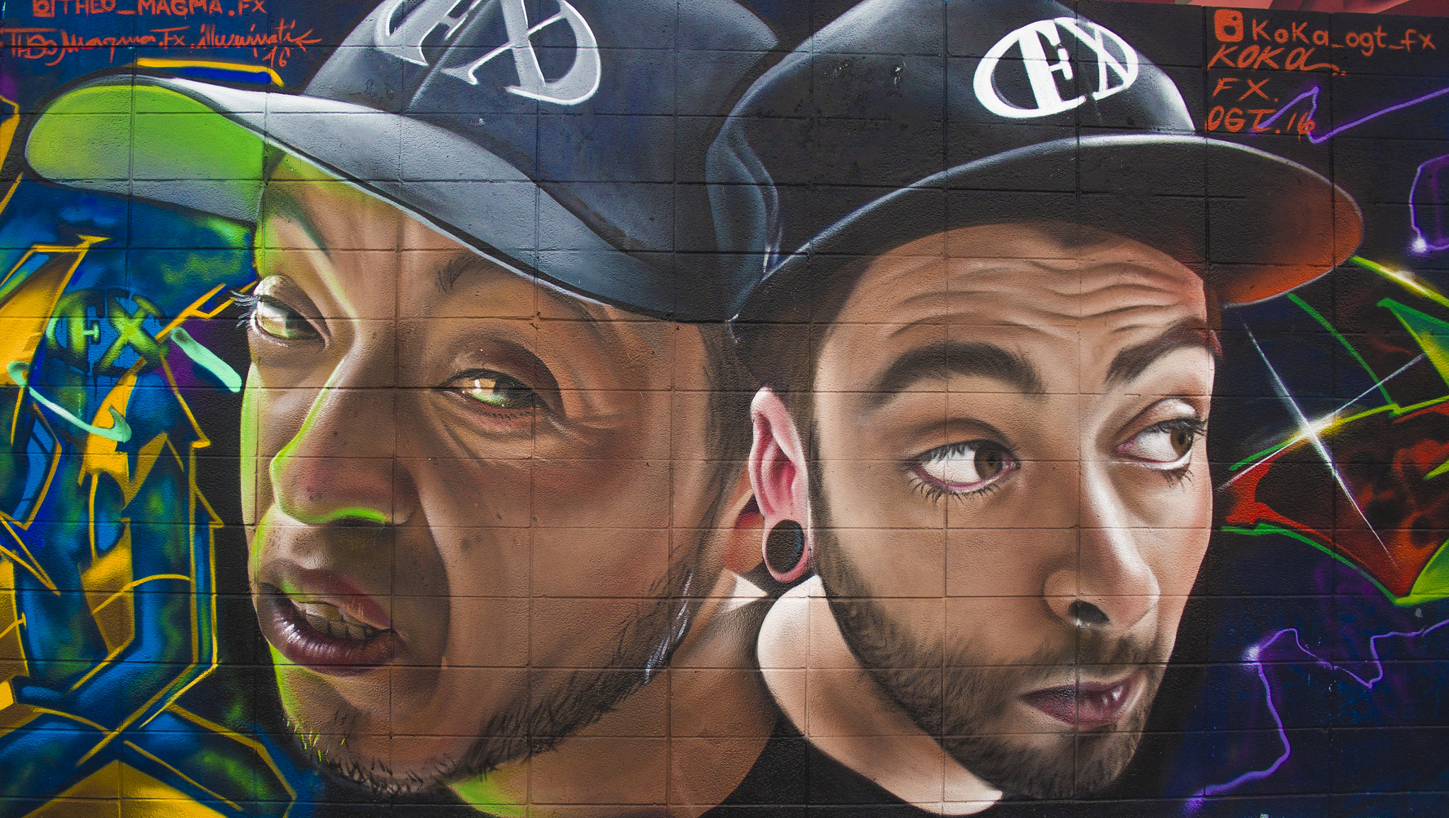 Canon EF-S 18-55mm F3.5-5.6 II sample photo. Graffiti photography