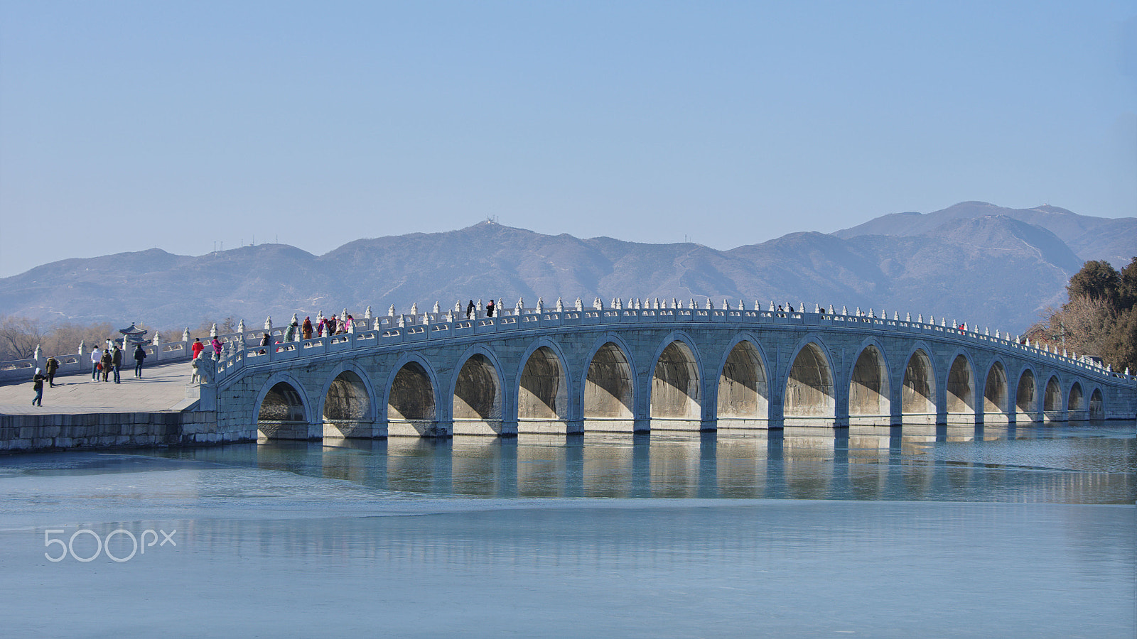 Pentax K-5 IIs sample photo. The seventeen-arch bridge photography