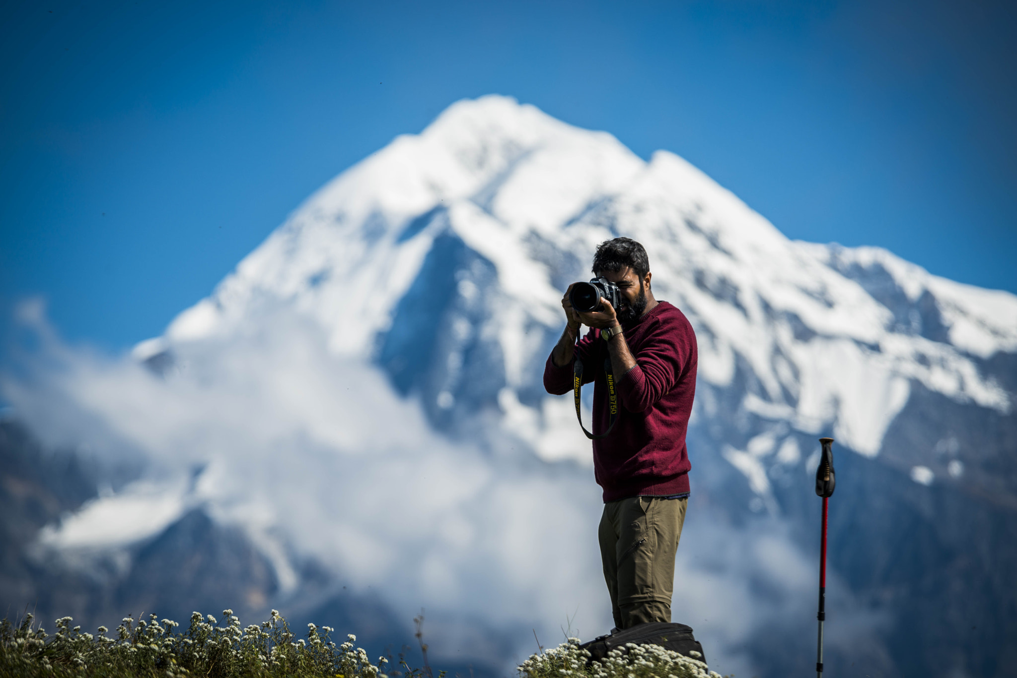 Nikon D800 sample photo. Photographer in action photography