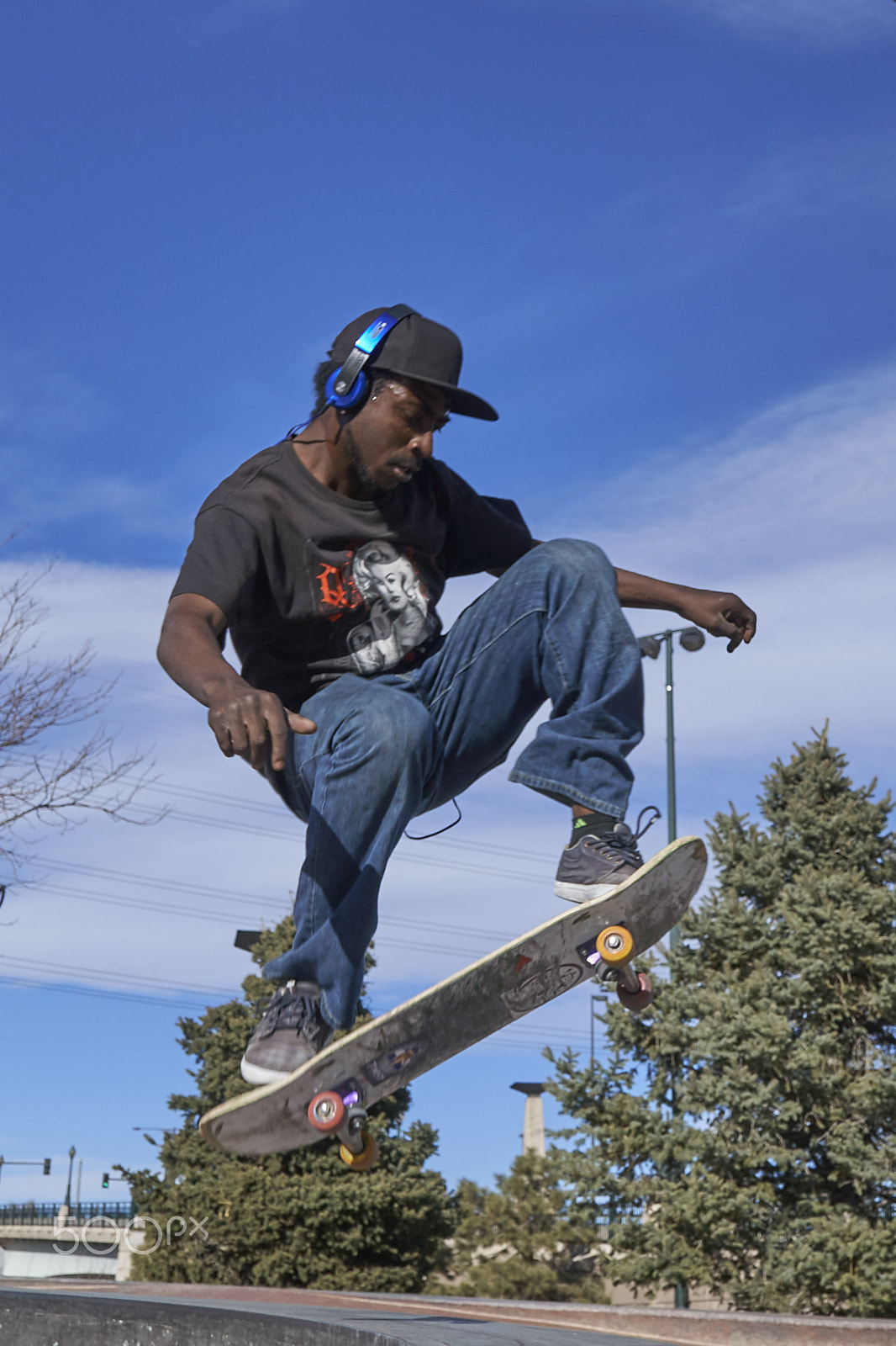 Sony a6300 + Sony E PZ 18-105mm F4 G OSS sample photo. Denver skate park 2.jpg photography