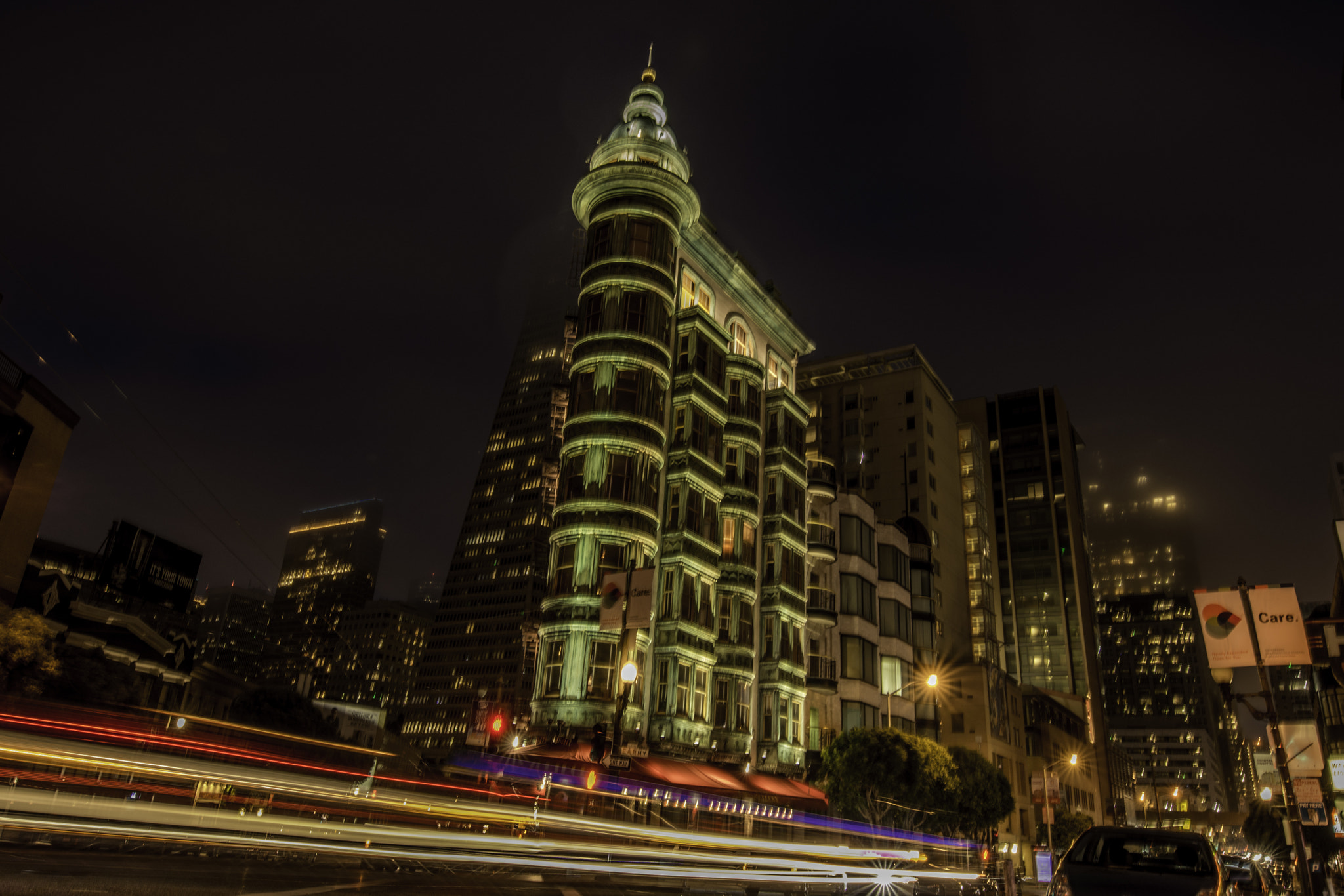 Nikon D5200 + Tamron SP 15-30mm F2.8 Di VC USD sample photo. Evening in sf photography