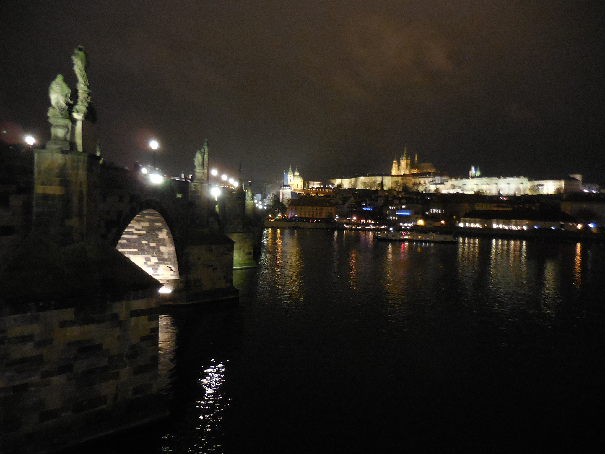 Nikon Coolpix S6800 sample photo. Prague-charles bridge, castle hill photography