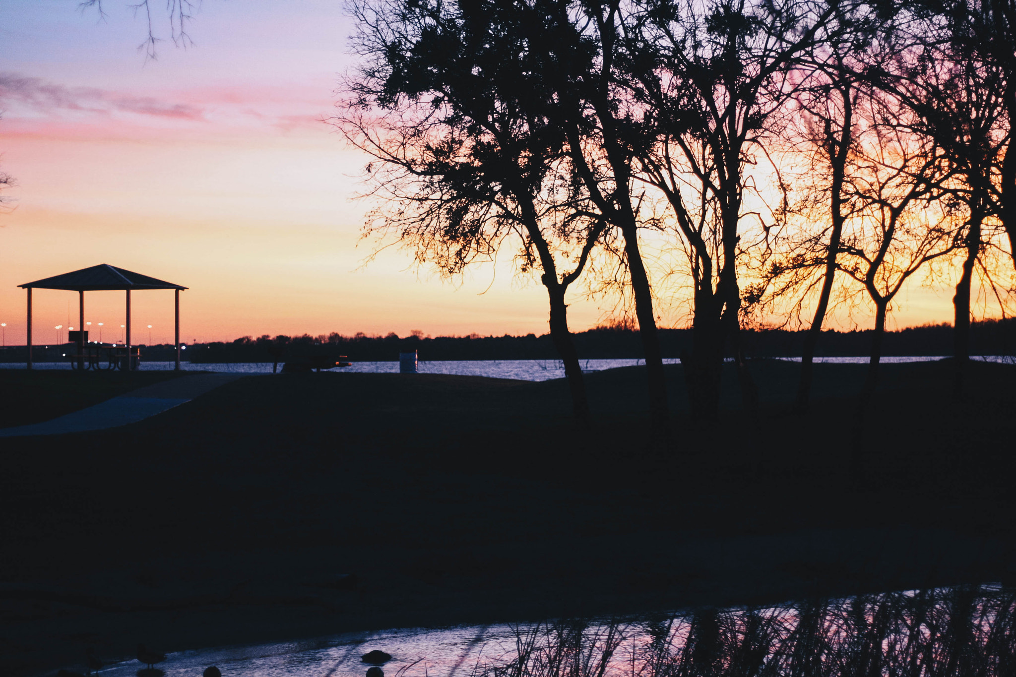 Canon EOS 1000D (EOS Digital Rebel XS / EOS Kiss F) sample photo. Rowlett sunset (pt ) photography