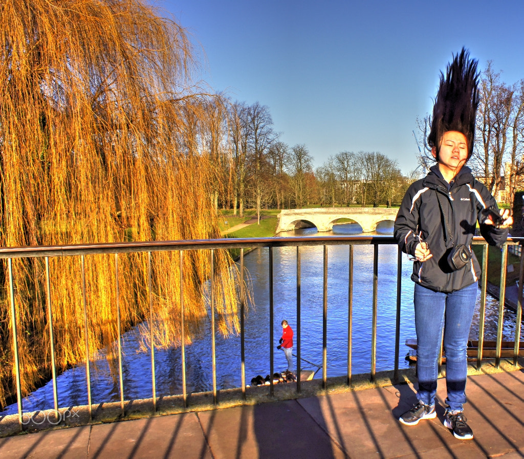 Sony SLT-A55 (SLT-A55V) sample photo. Hair freedom photography