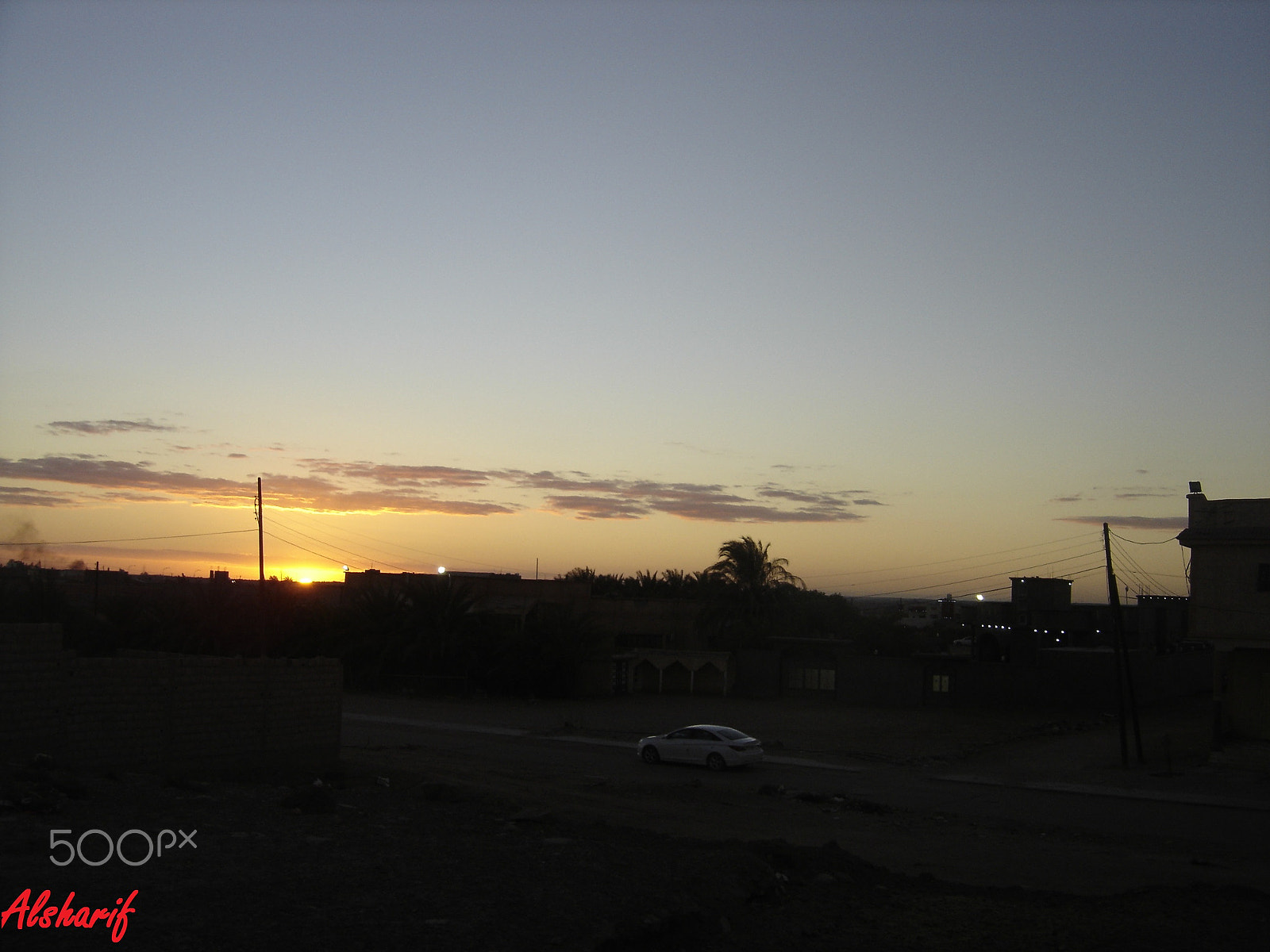 Sony DSC-P93A sample photo. Sunset in the western side of brack town photography