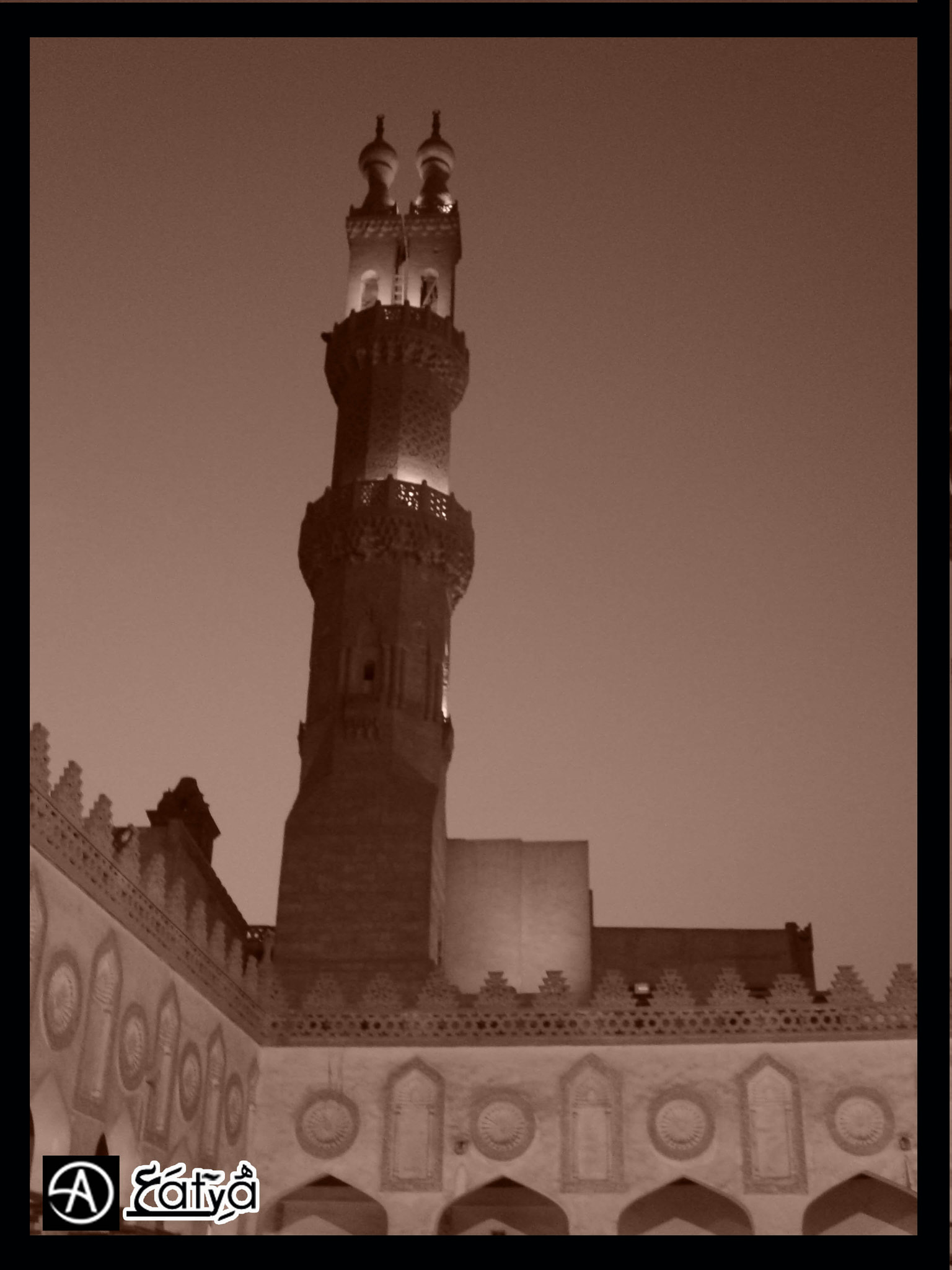 Sony DSC-W80 sample photo. Alazhar mosque photography