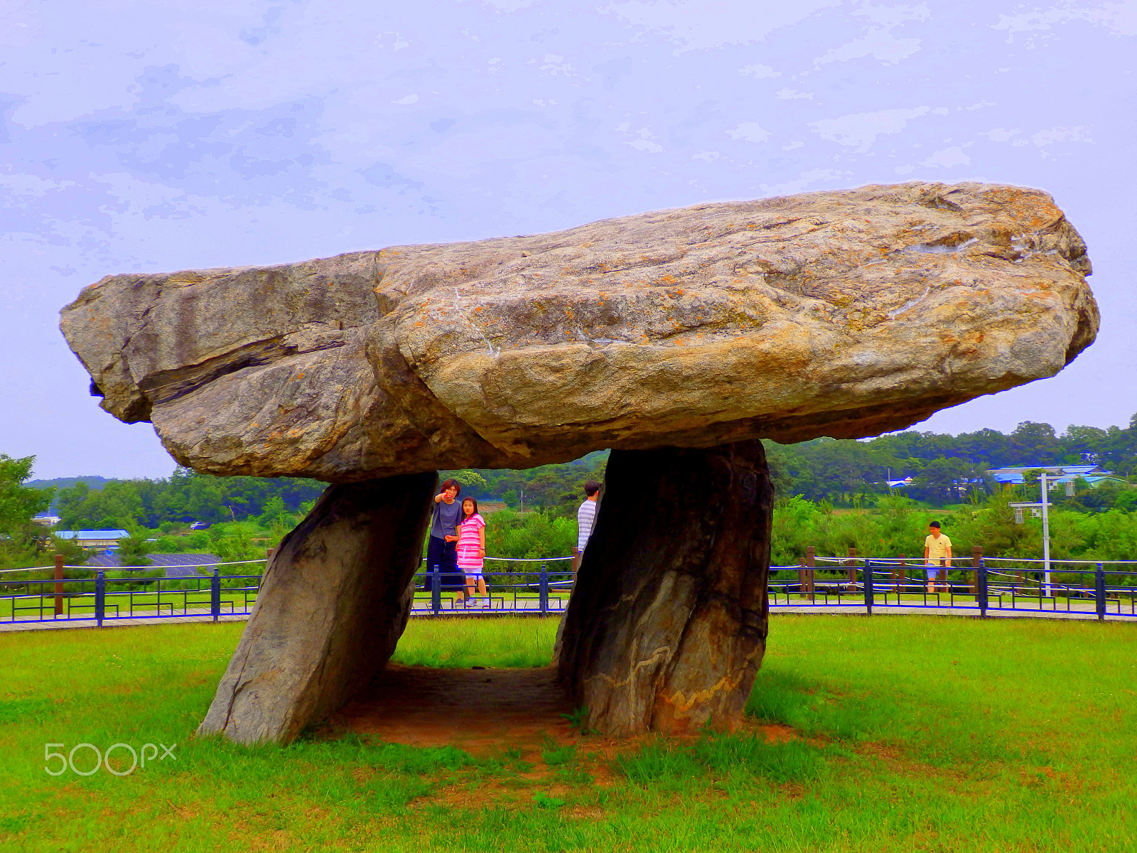 Olympus SZ-16,DZ-105 sample photo. Ganghwa island dolmen photography