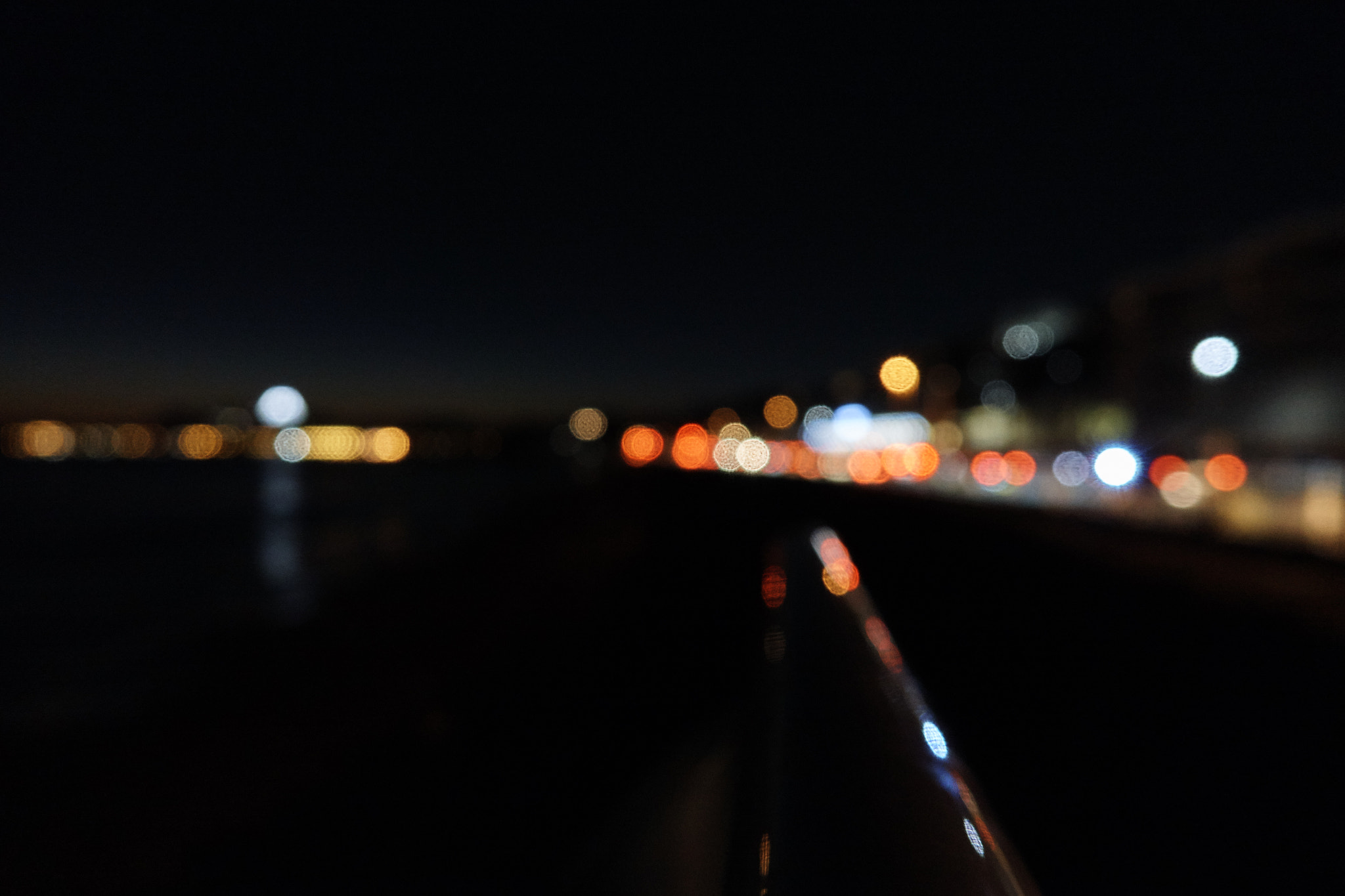 Sony Cyber-shot DSC-RX10 + Sony Cyber-shot DSC-RX10 sample photo. Night seacoast photography