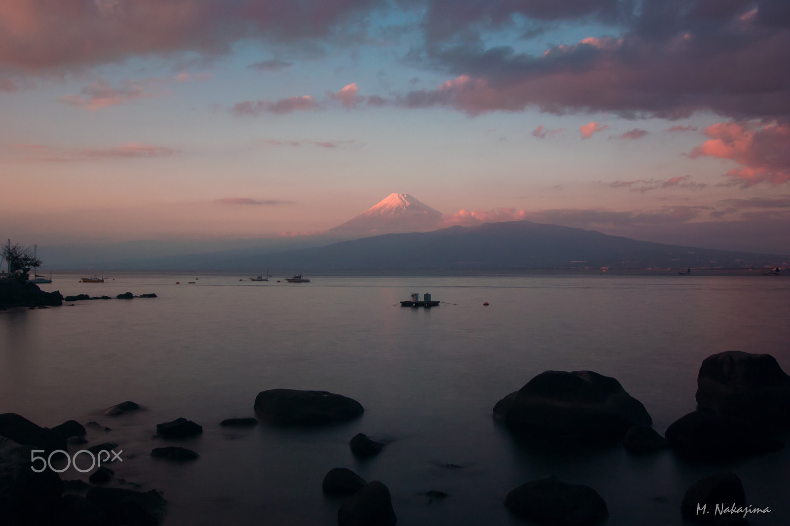 1 NIKKOR VR 10-100mm f/4-5.6 sample photo. Mt. fuji sunset - 3 photography