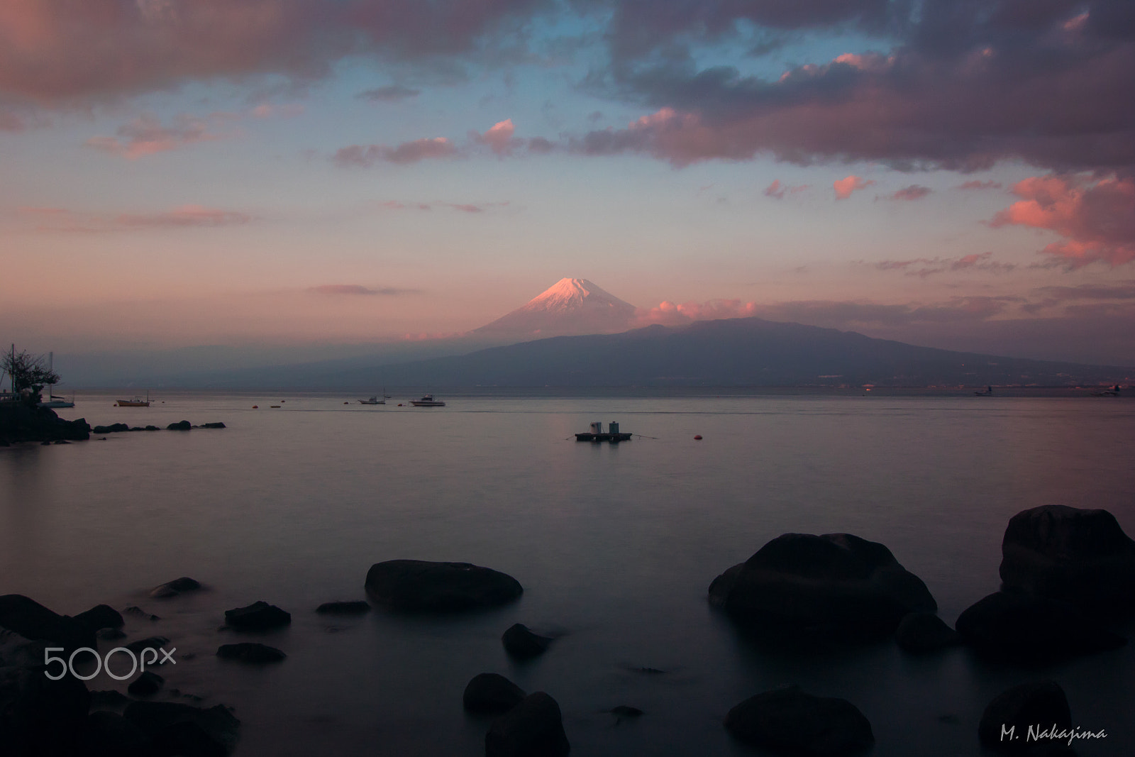 Nikon 1 V3 + 1 NIKKOR VR 10-100mm f/4-5.6 sample photo. Mt. fuji sunset - 3 photography