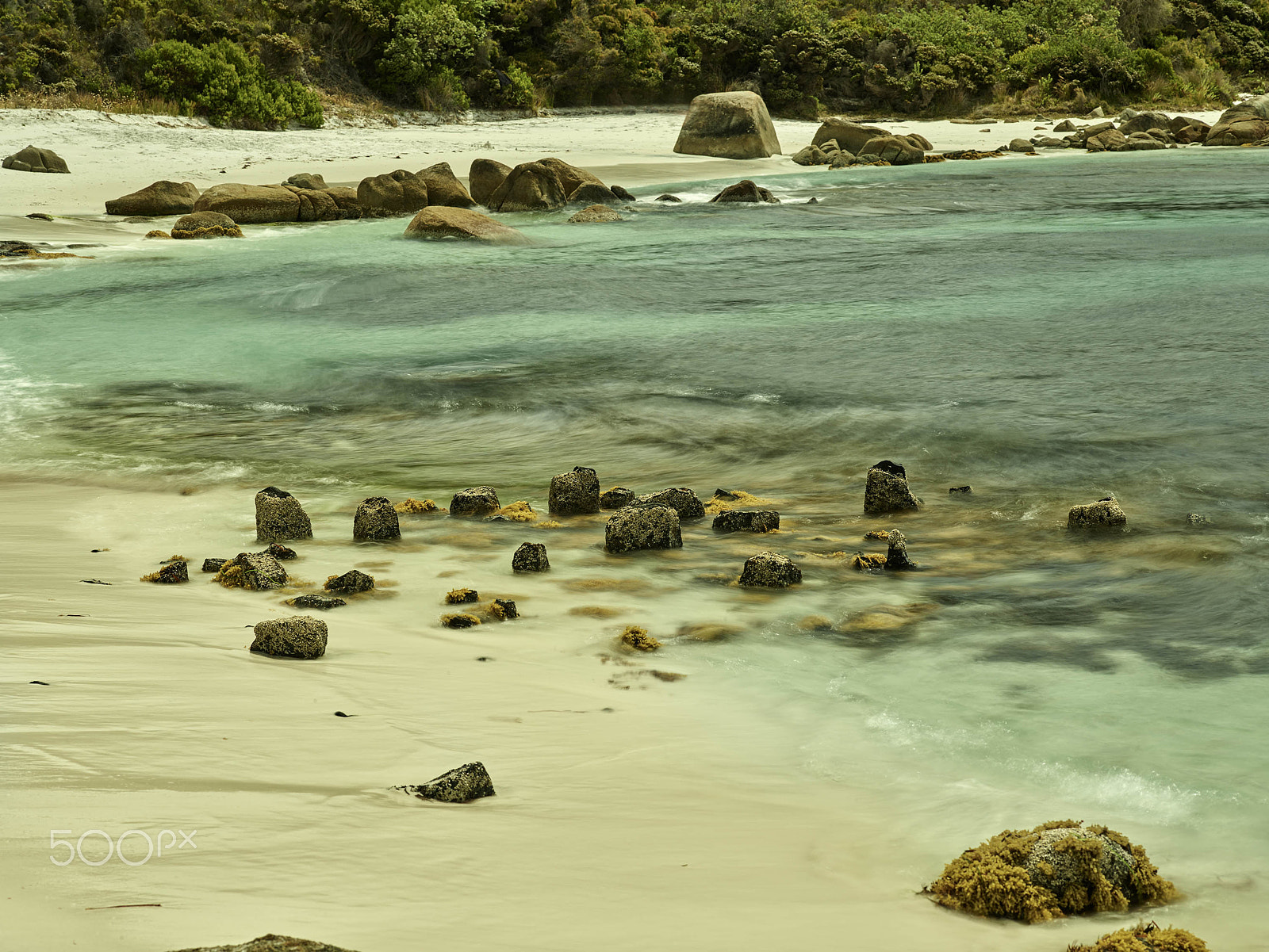 Schneider LS 150mm f/3.5 sample photo. Al quarantine rocks wave photography