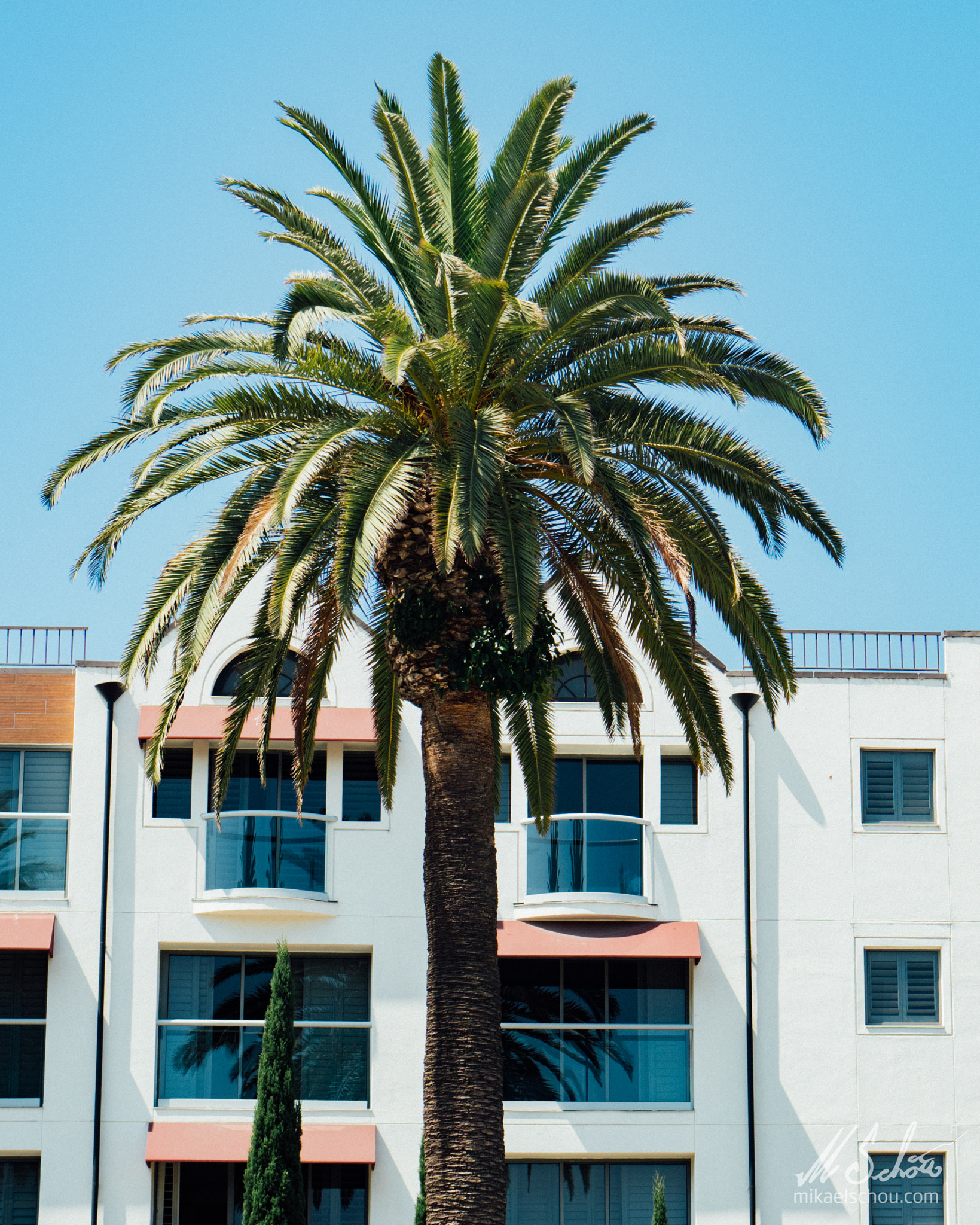 Panasonic Leica DG Nocticron 42.5mm F1.2 ASPH OIS sample photo. Pastel building photography