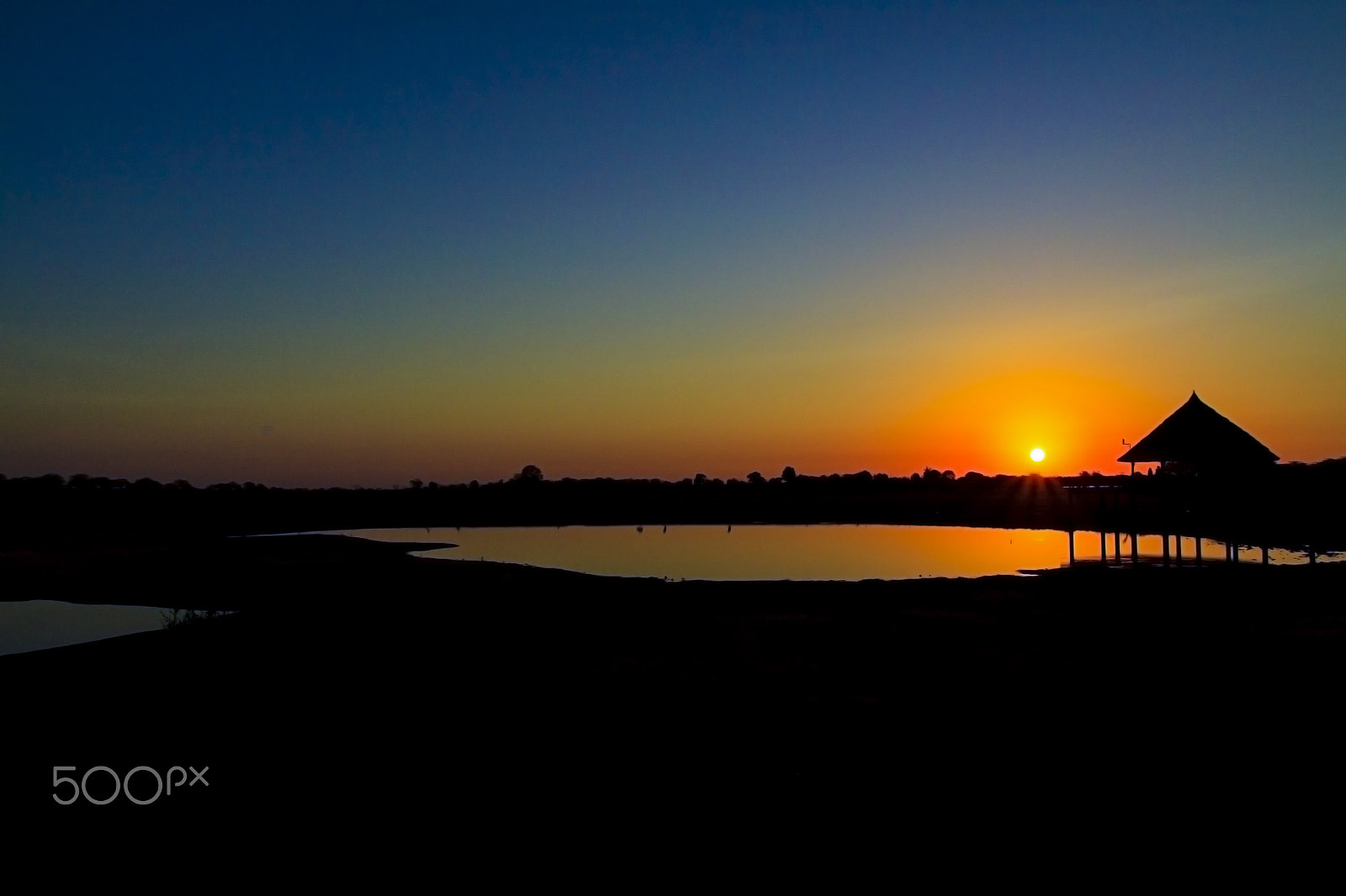 Canon EOS 50D sample photo. Sunrise in africa - tsavo east national park photography