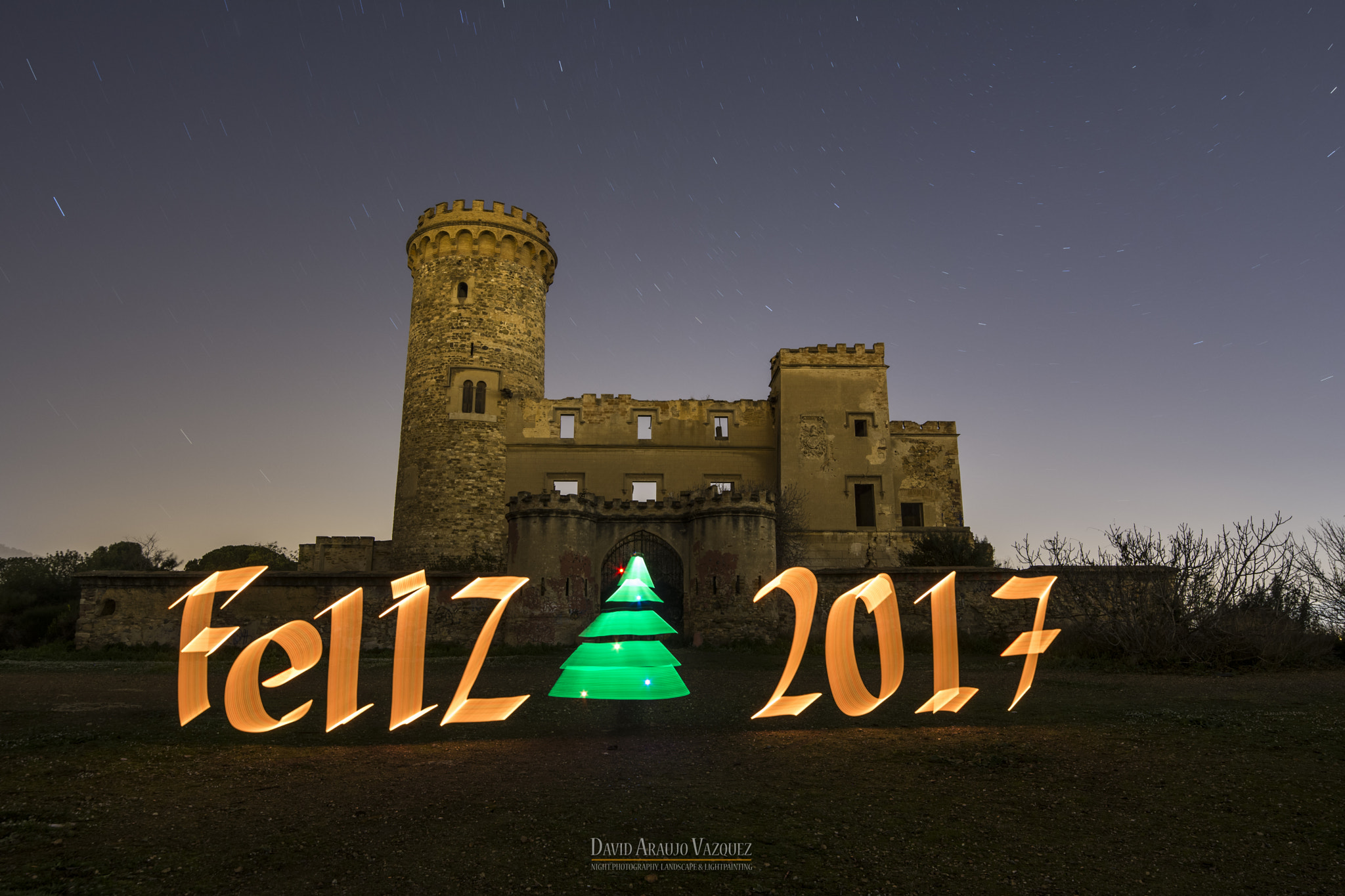Samyang 14mm F2.8 ED AS IF UMC sample photo. Felicitación año nuevo 2017 photography