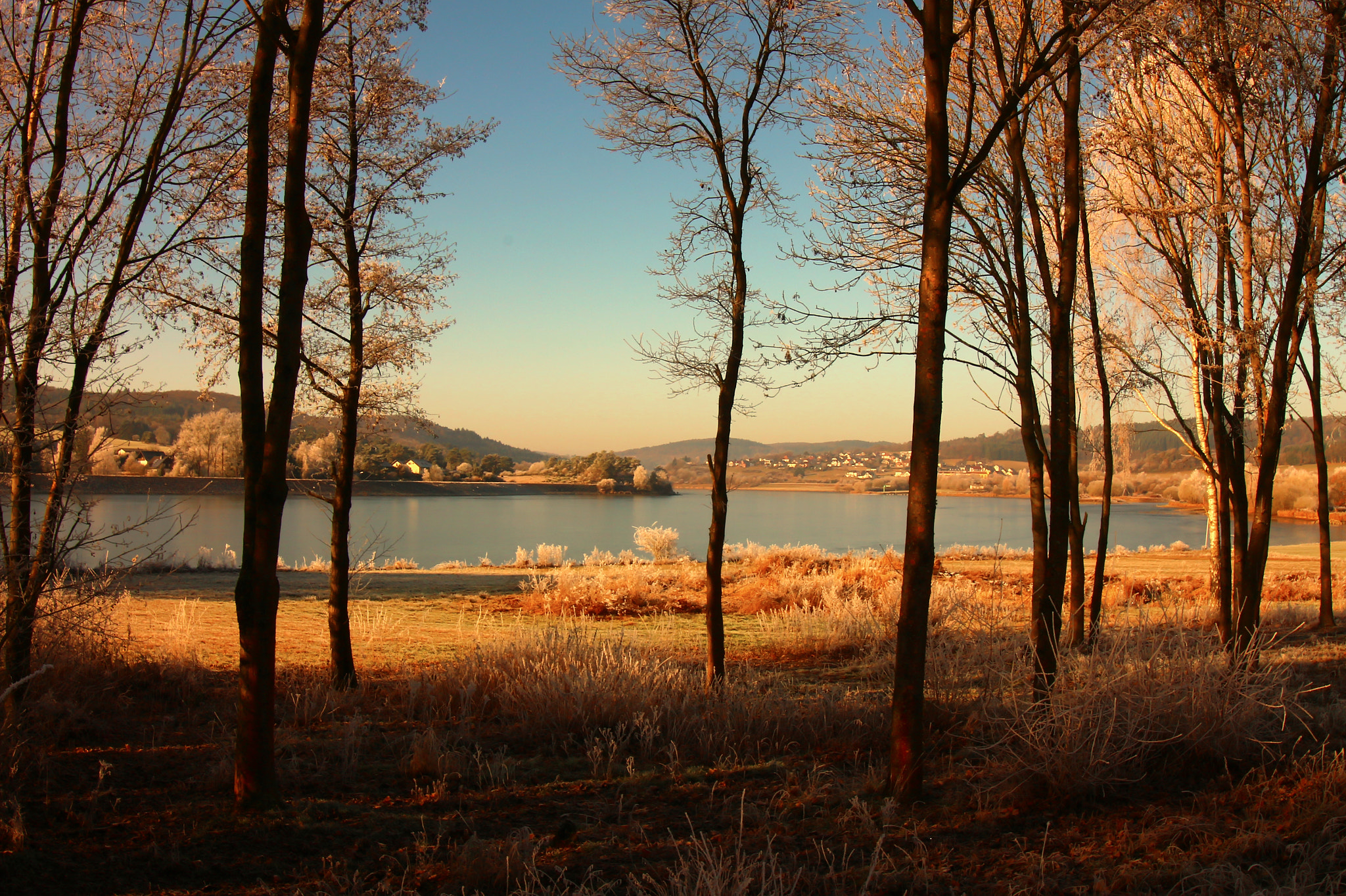 Canon EOS M10 sample photo. Winter am aartalsee 3 photography