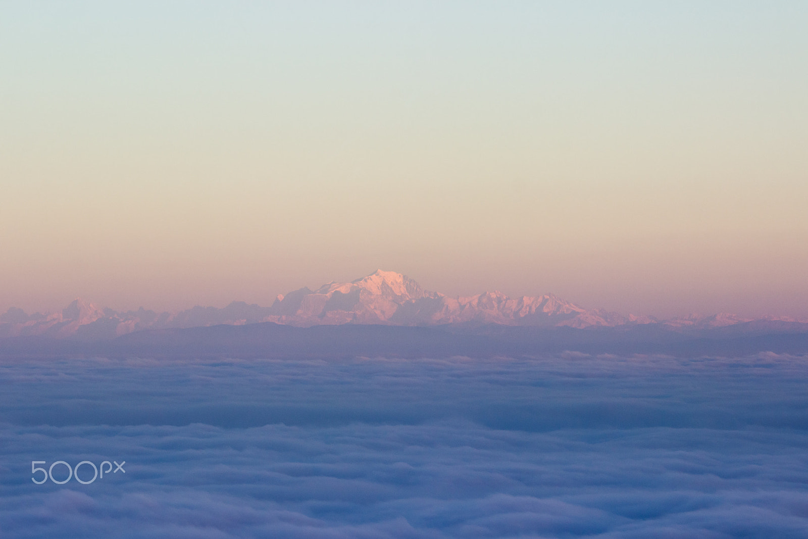 Canon EF 70-200mm F2.8L IS II USM sample photo. Mont blanc photography