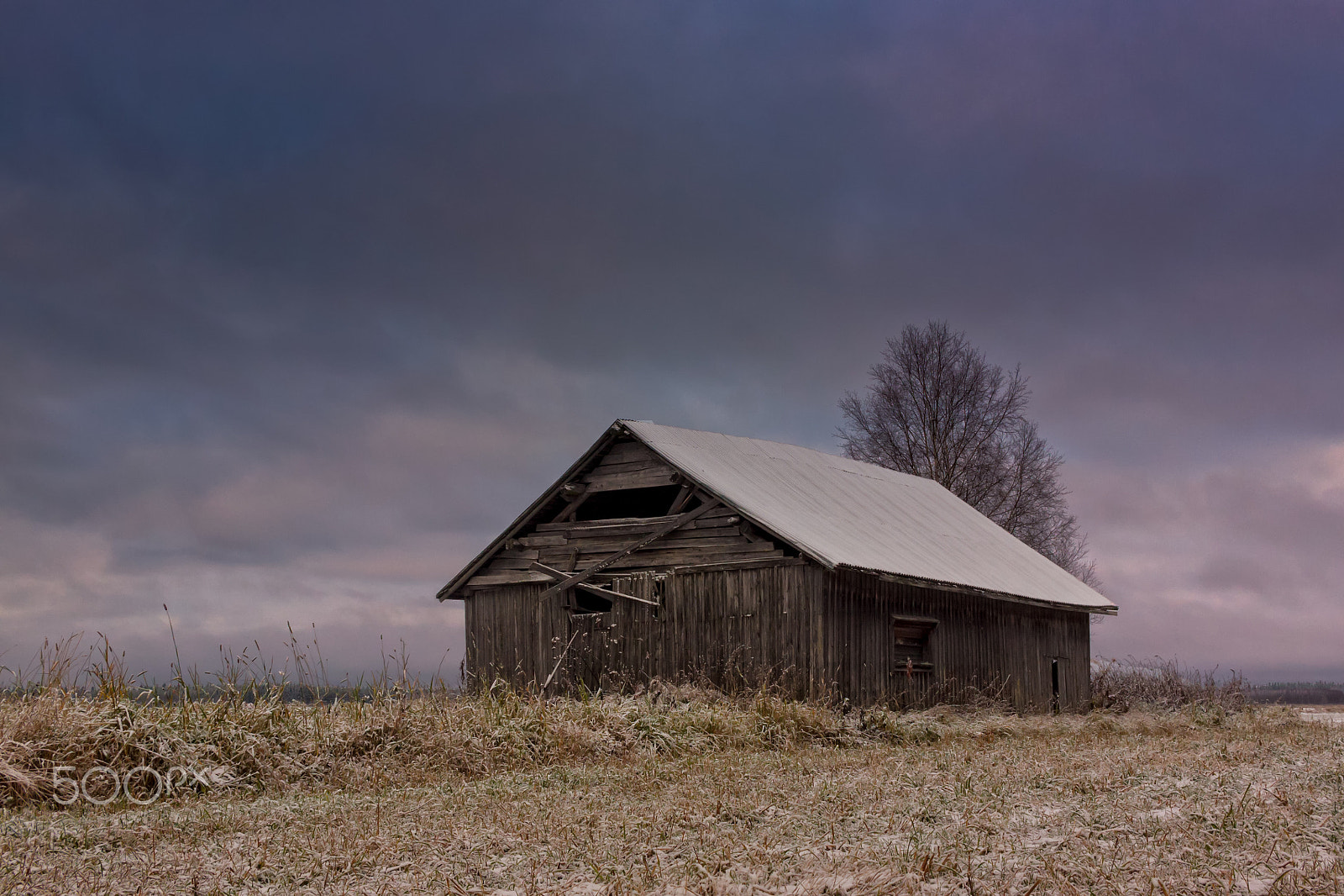 Canon EF-S 24mm F2.8 STM sample photo. Frost on the fields photography