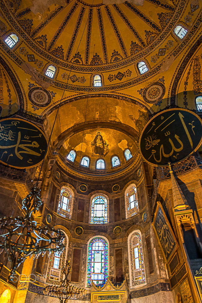 Nikon D800E sample photo. Hagia sofia photography