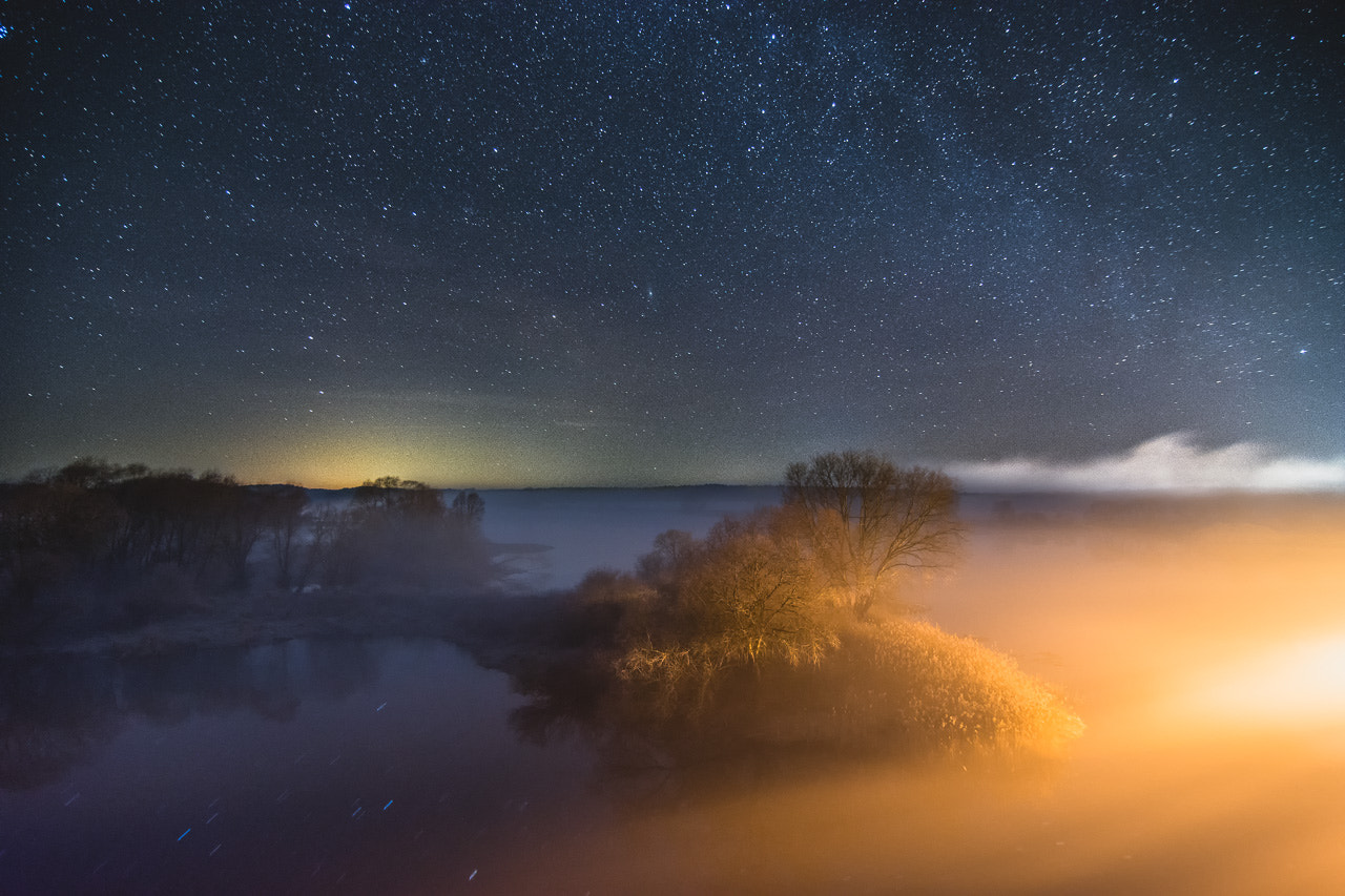Tokina AT-X Pro 12-24mm F4 (IF) DX sample photo. Starry night photography