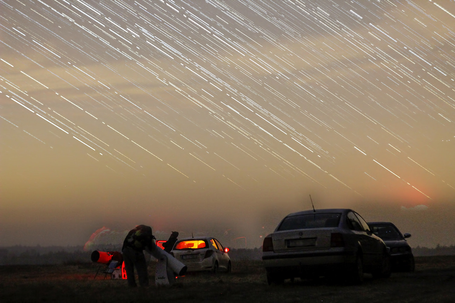 Canon EF 35-80mm f/4-5.6 sample photo. Startrail photography