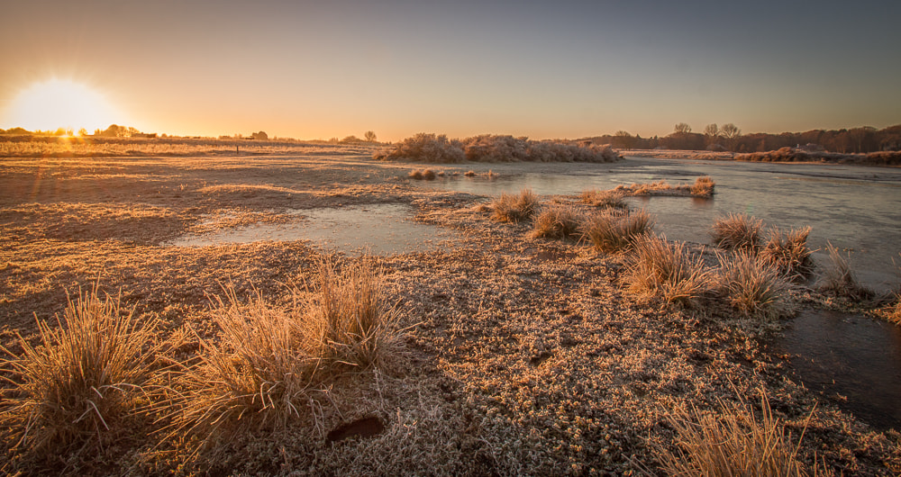 Canon EOS 50D sample photo. Icy dawn photography