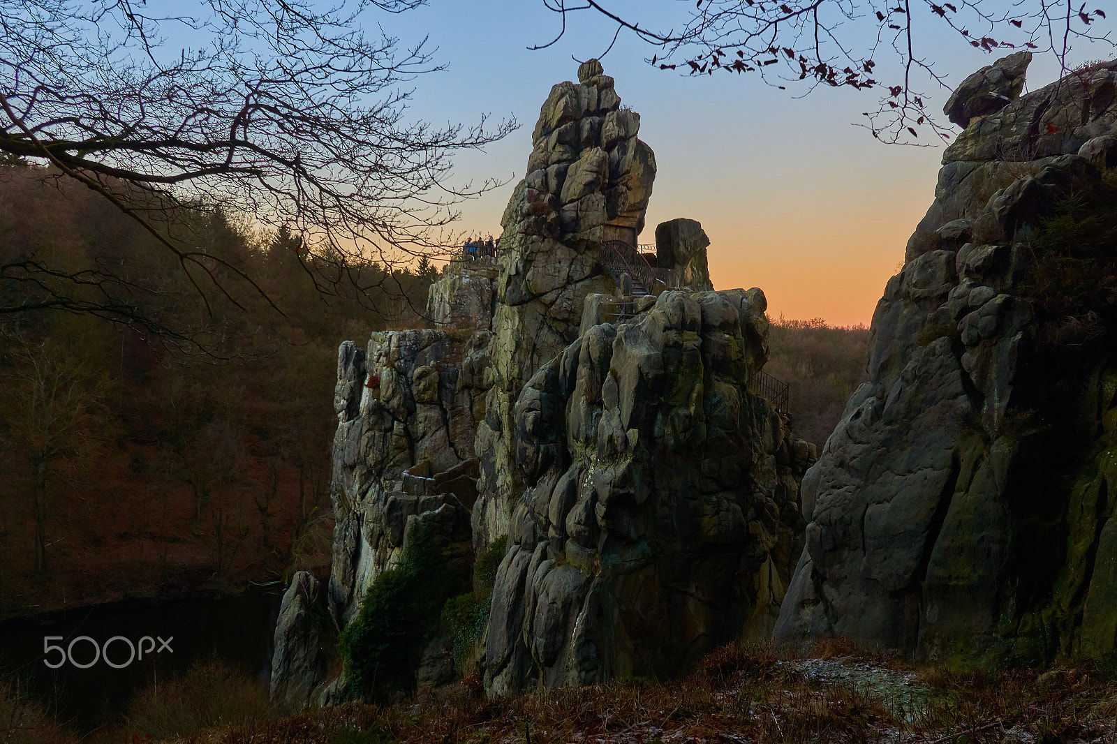 Sigma 19mm F2.8 EX DN sample photo. The rocks -externsteine photography