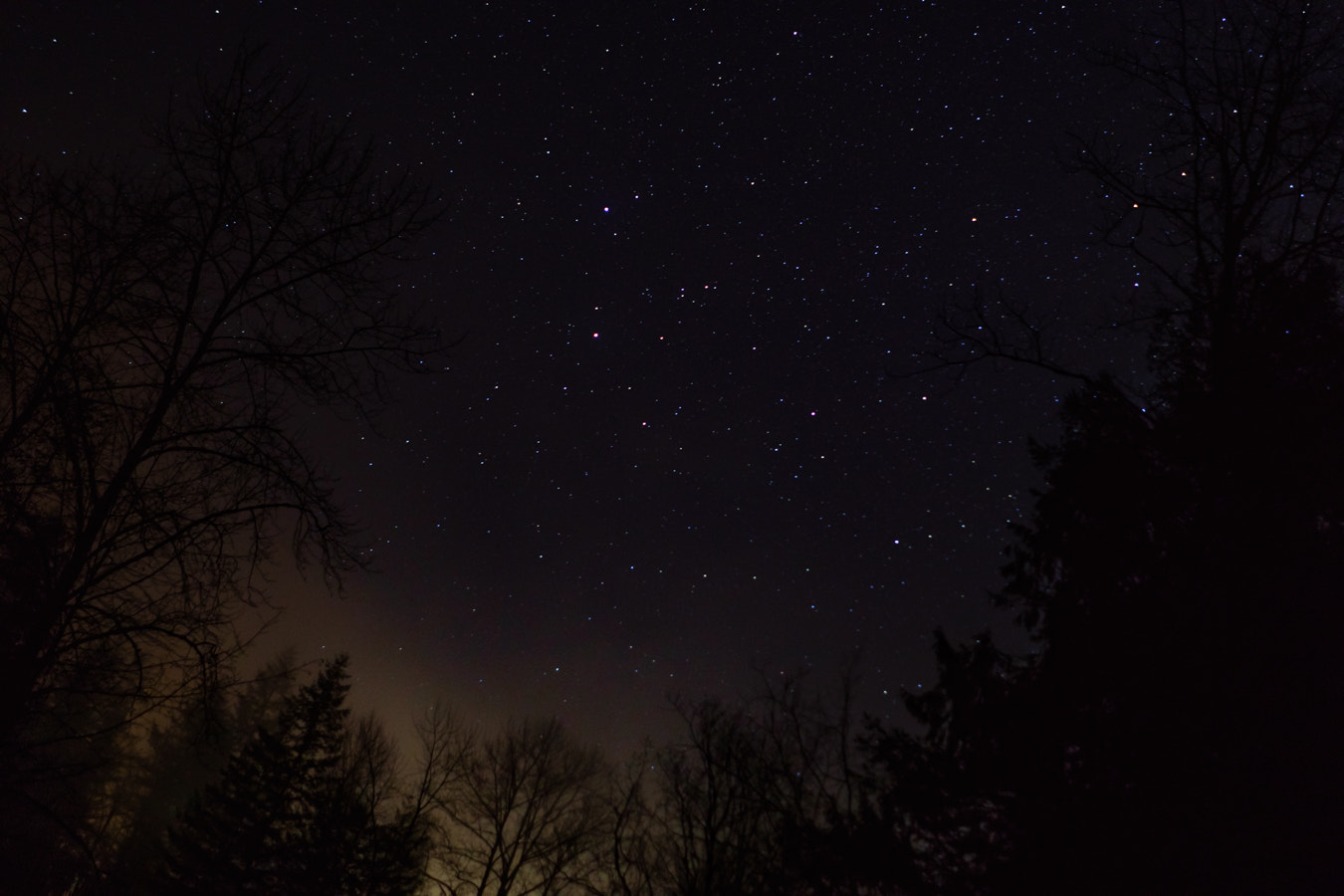 Sony FE 28mm F2 sample photo. Washington night sky photography