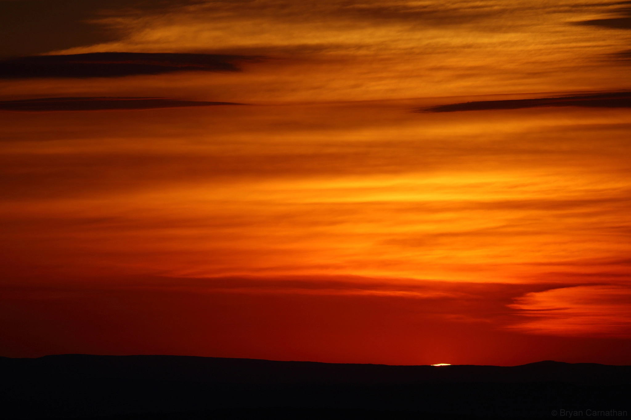 Canon EOS 5DS R + Canon EF 200-400mm F4L IS USM Extender 1.4x sample photo. Shenandoah national park sunset photography