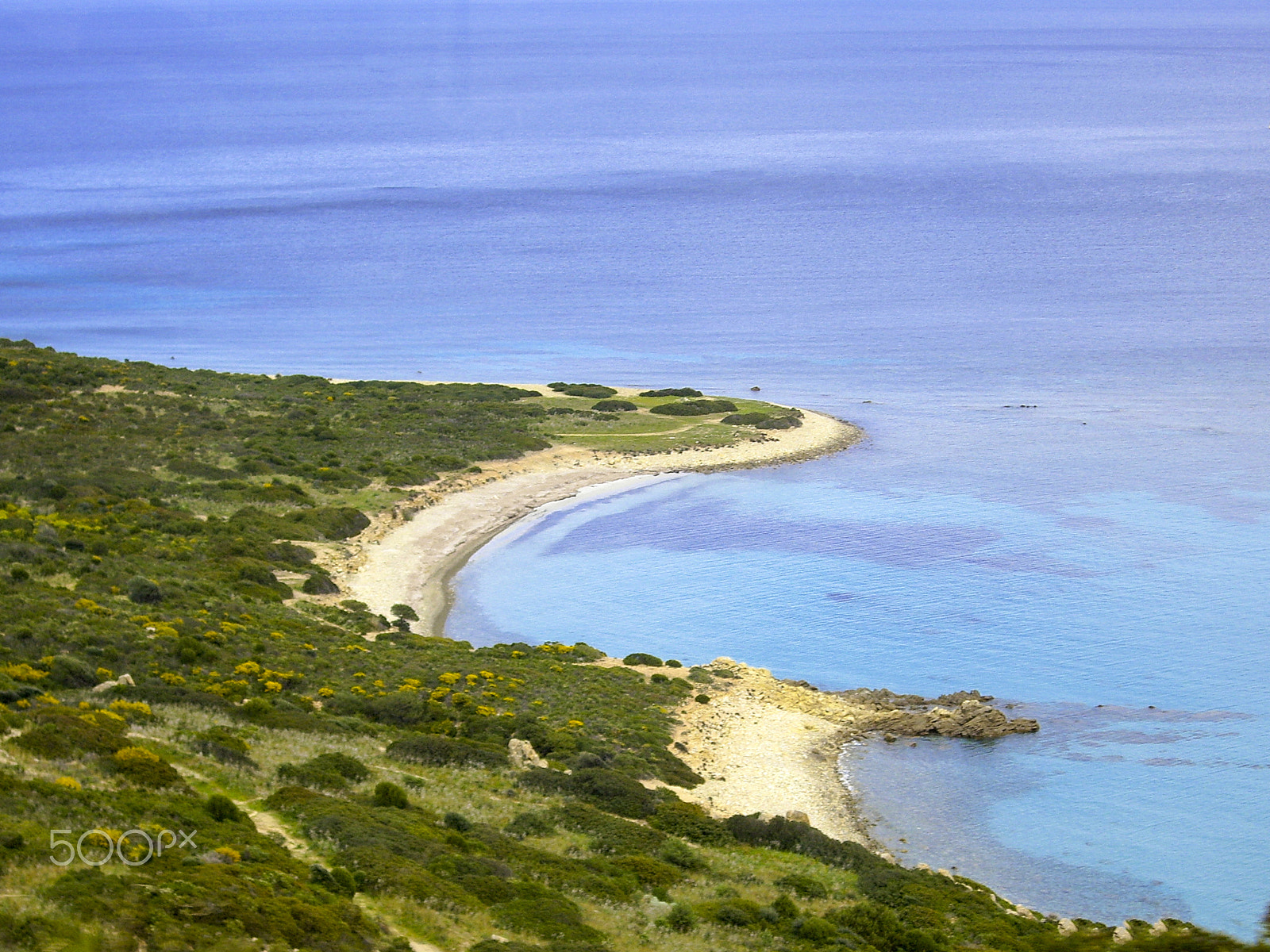 Pentax OPTIO S7 sample photo. Gulf of oristano photography