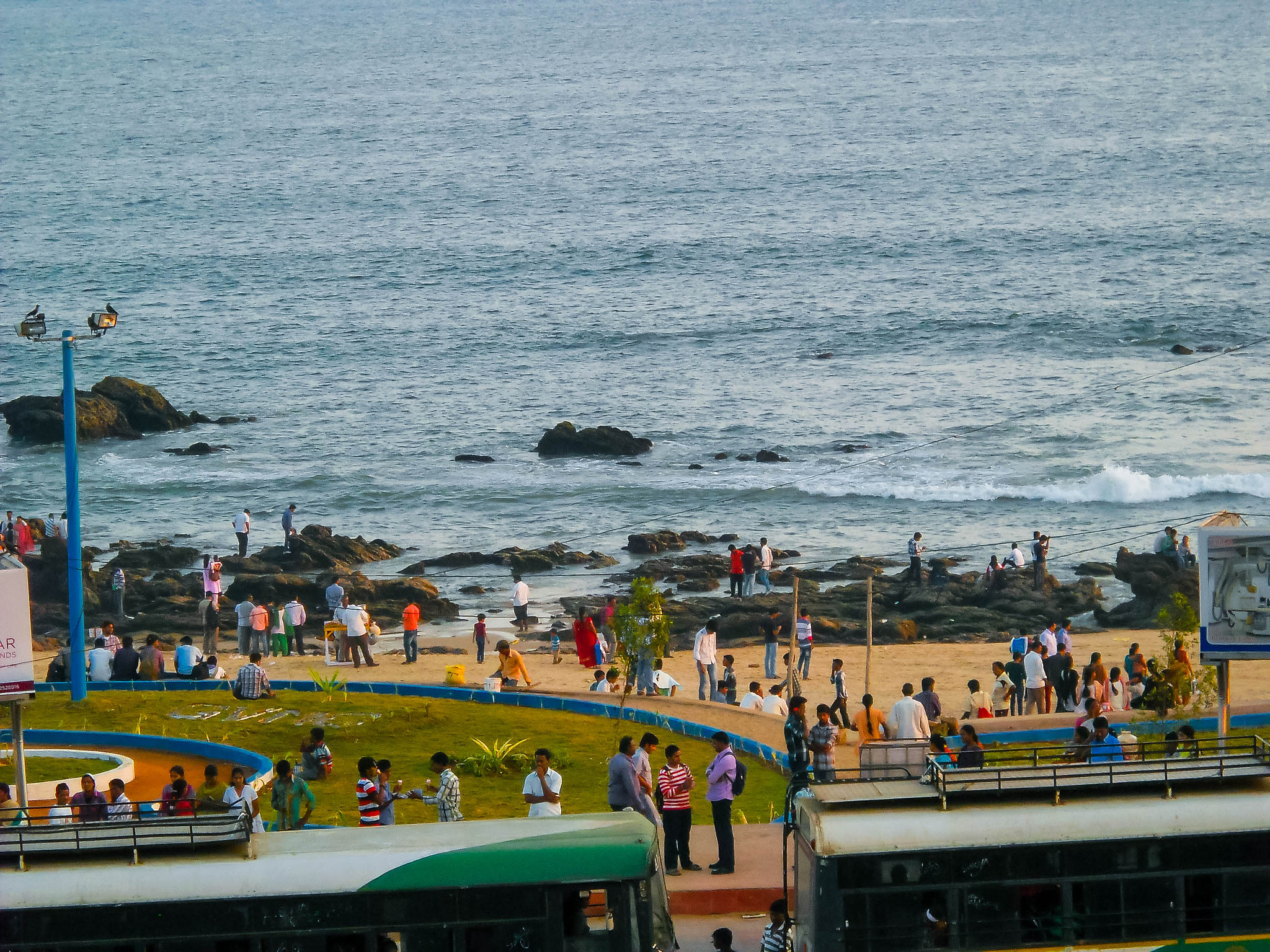 Nikon Coolpix L21 sample photo. Rama krishna beach vizag photography