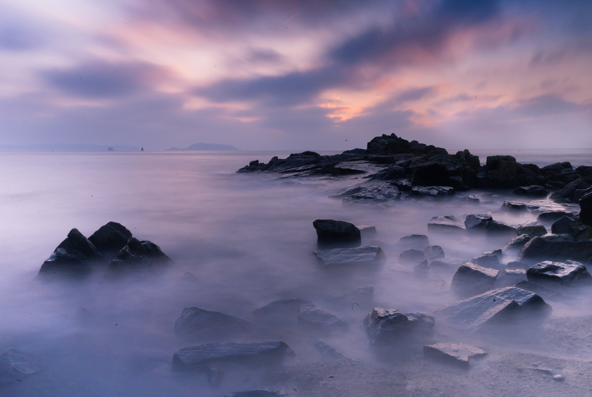 Canon EF 24-85mm F3.5-4.5 USM sample photo. Guernsey dawn photography
