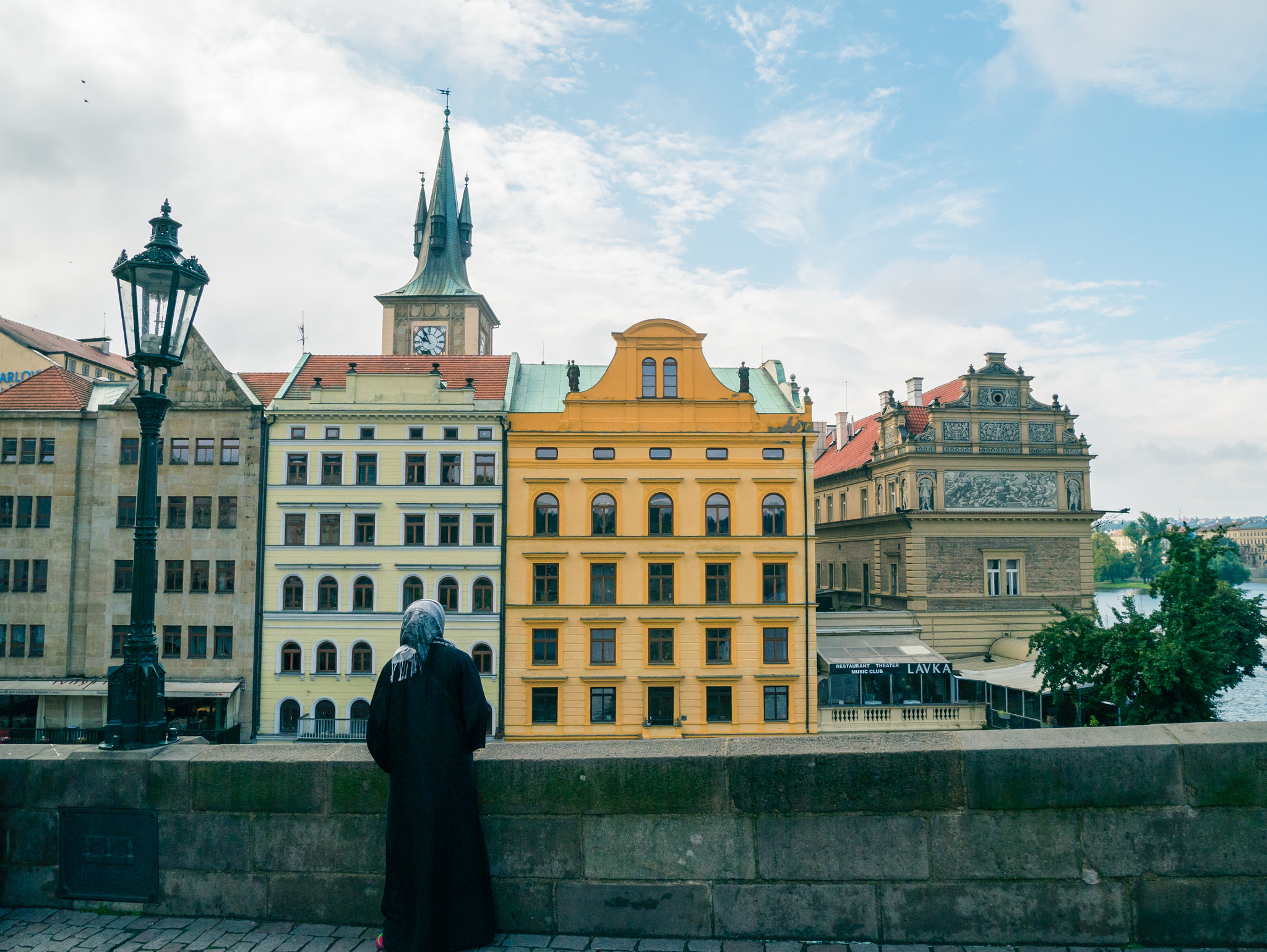 Panasonic Lumix DMC-GM1 sample photo. Woman in prague photography