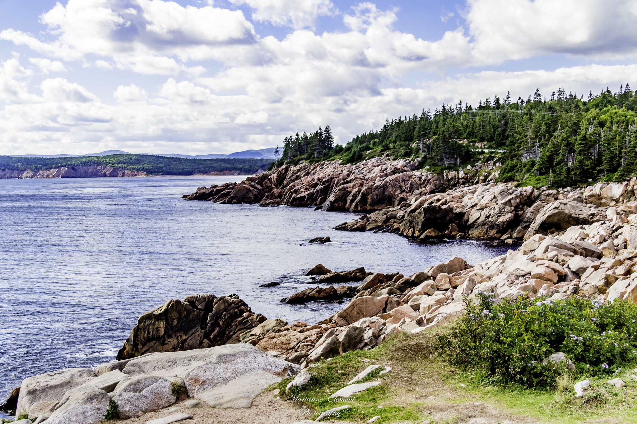 Canon EF-S 17-85mm F4-5.6 IS USM sample photo. Cape breton highlands coastline photography