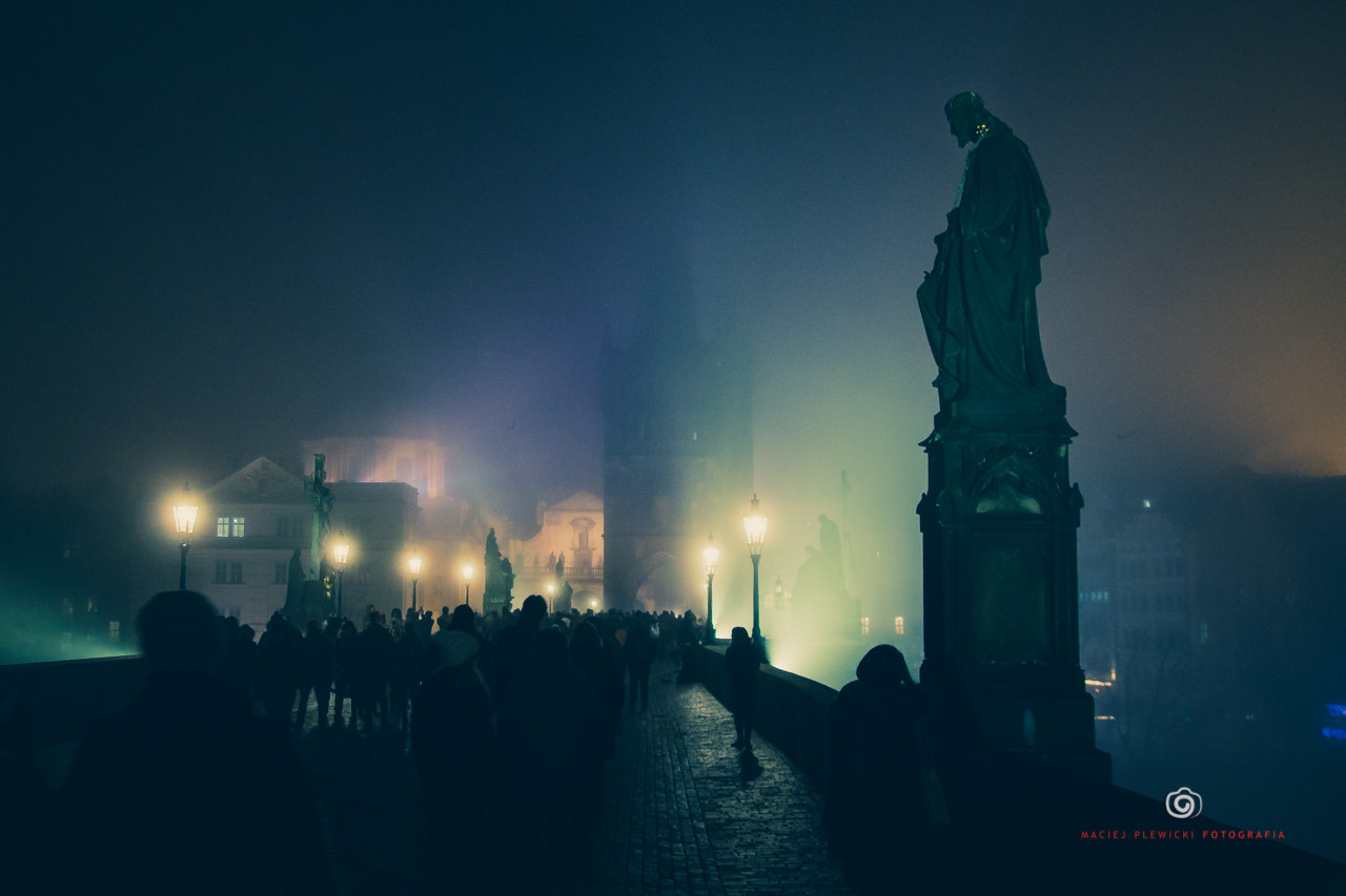 Sony SLT-A77 + Tamron SP 24-70mm F2.8 Di VC USD sample photo. Charles bridge prague photography
