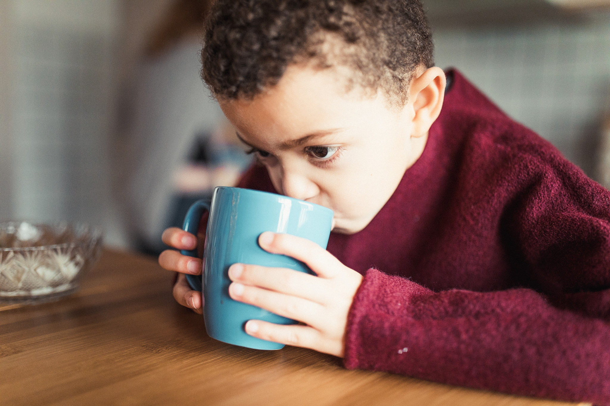 Canon EF 35mm F1.4L II USM sample photo. Sippin' on hot chocolate photography