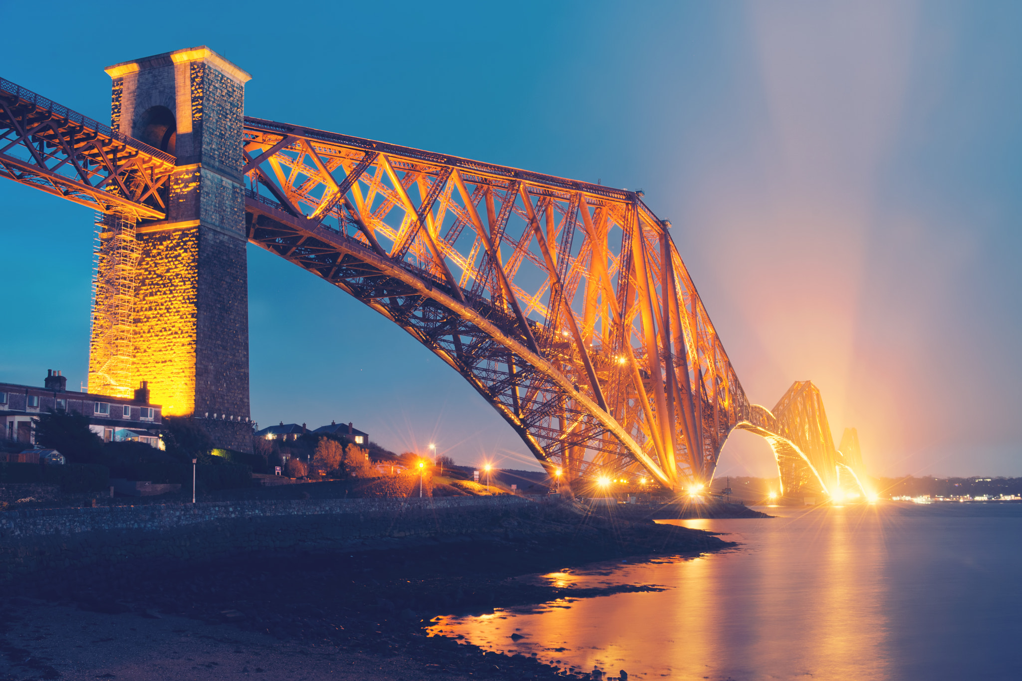 Nikon D800 sample photo. Floodlit in fife photography