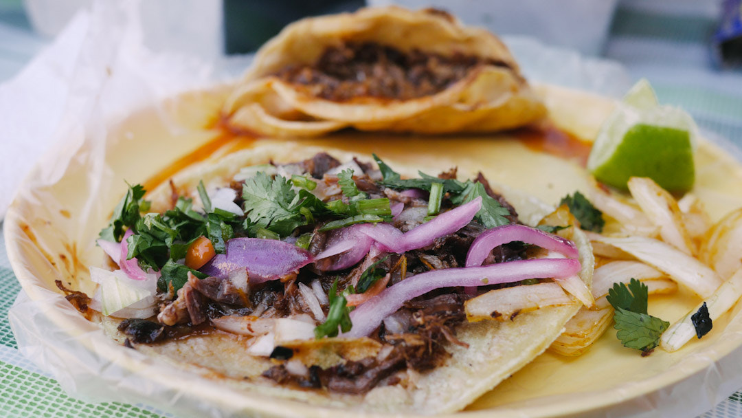 Panasonic Lumix DMC-GH3 + Panasonic Lumix G 20mm F1.7 ASPH sample photo. Tacos de birria.  27 de diciembre 2016. tepic nayarit.  #tacos #birria #cebollita #limon #salsa... photography