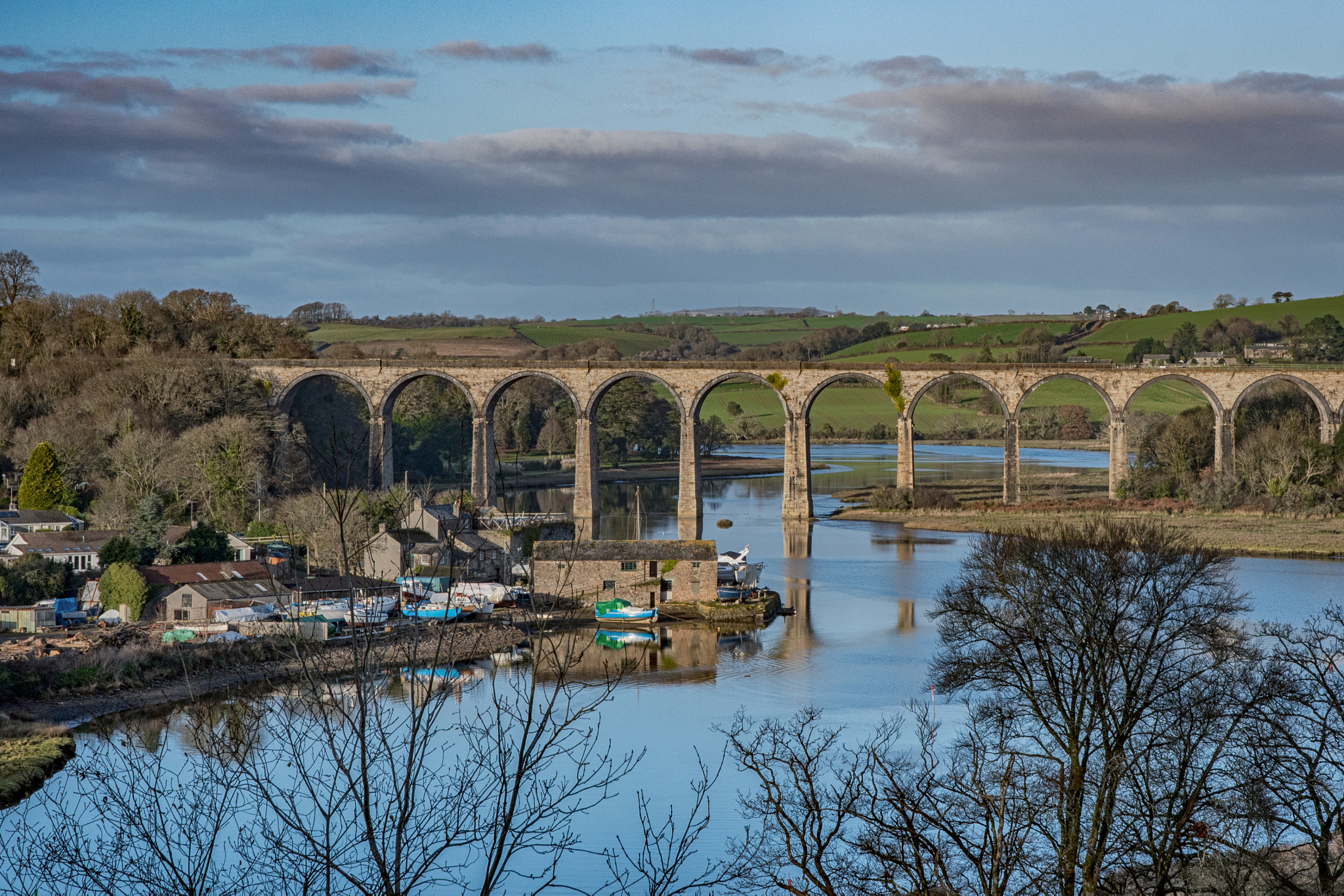Nikon D500 sample photo. Cornish viaduct photography