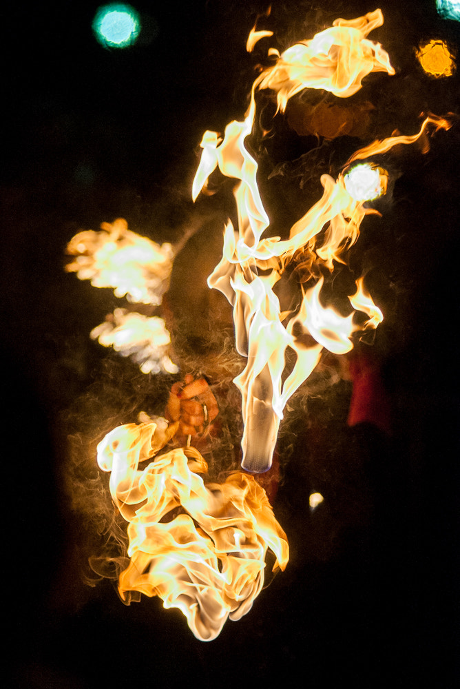 Nikon AF-Nikkor 80-200mm F2.8D ED sample photo. Cirque de light - 2016 lowell winterfest photography