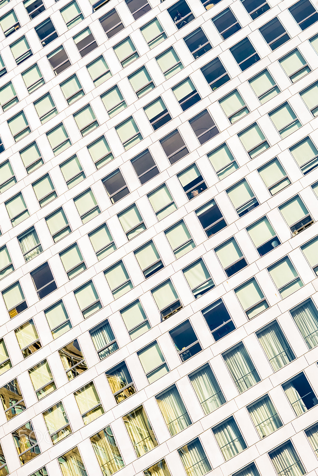 Sony a7 II + Tamron SP 70-300mm F4-5.6 Di USD sample photo. View of skyscraper windows photography