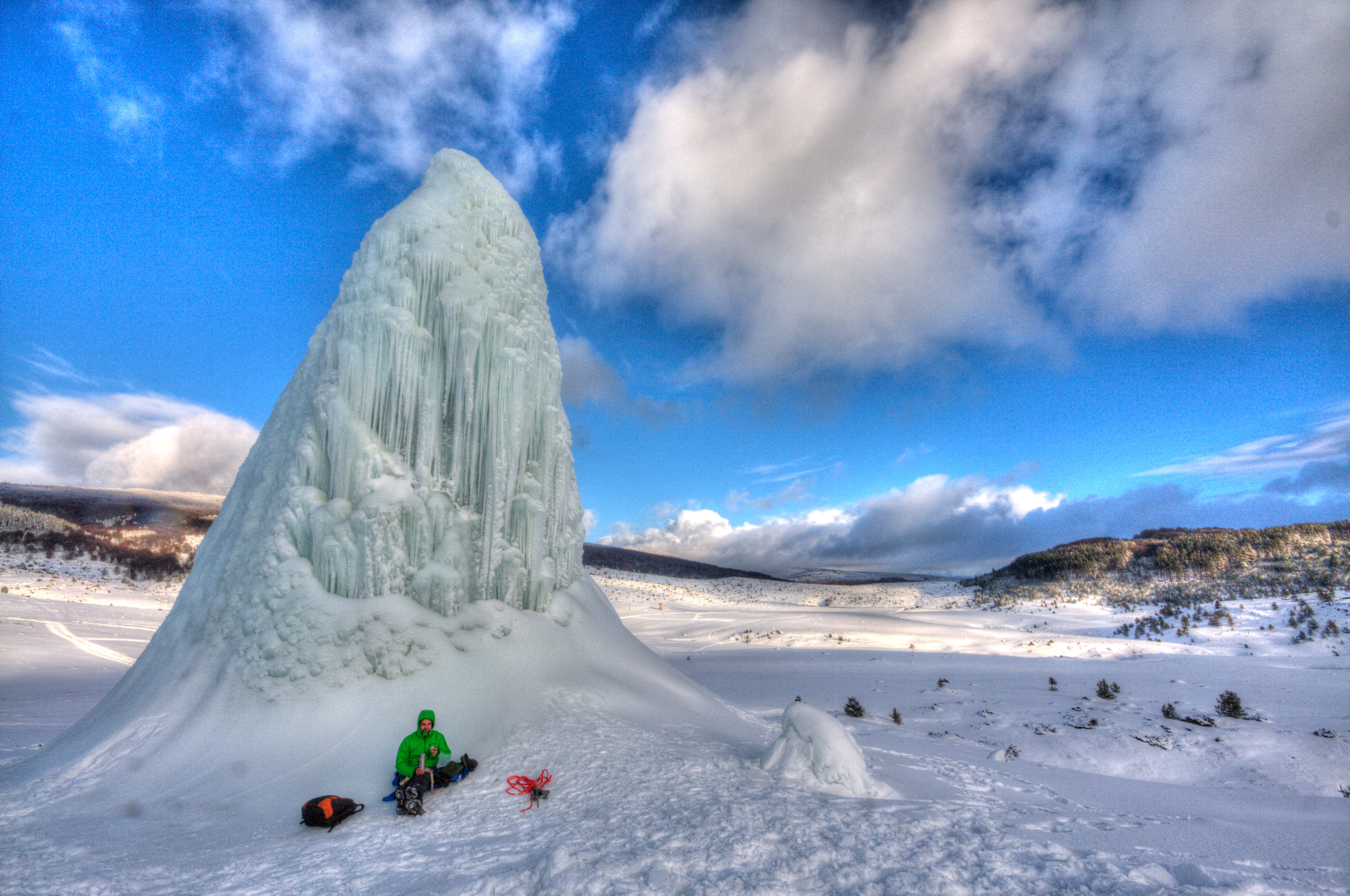 Canon EOS 40D + Sigma 10-20mm F4-5.6 EX DC HSM sample photo. Glacier in bulgaria photography