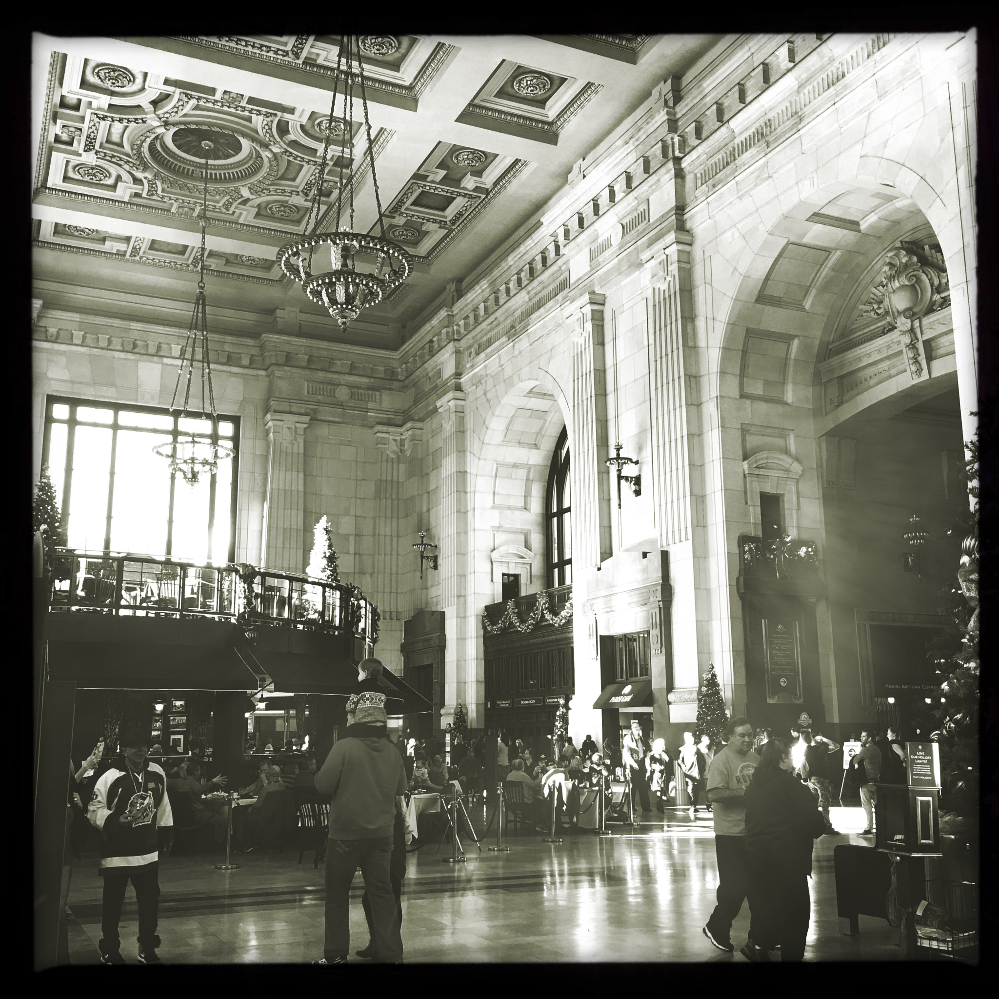 Hipstamatic 330 sample photo. Union station in kansas city photography