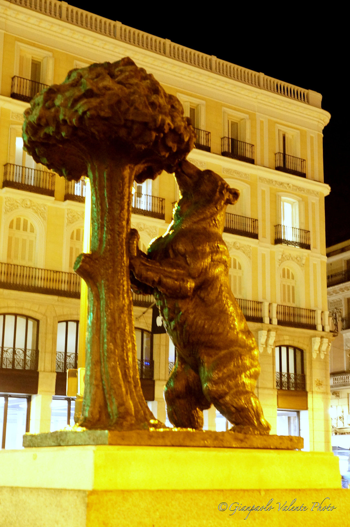 Sony SLT-A57 sample photo. El oso y el madrońo de noche photography