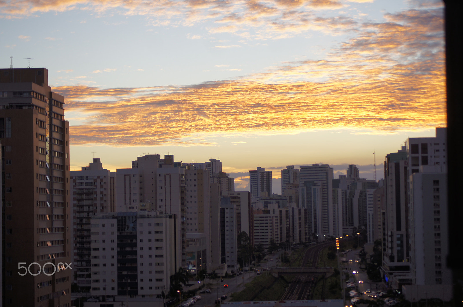 Sony Alpha DSLR-A580 sample photo. Burning sky photography