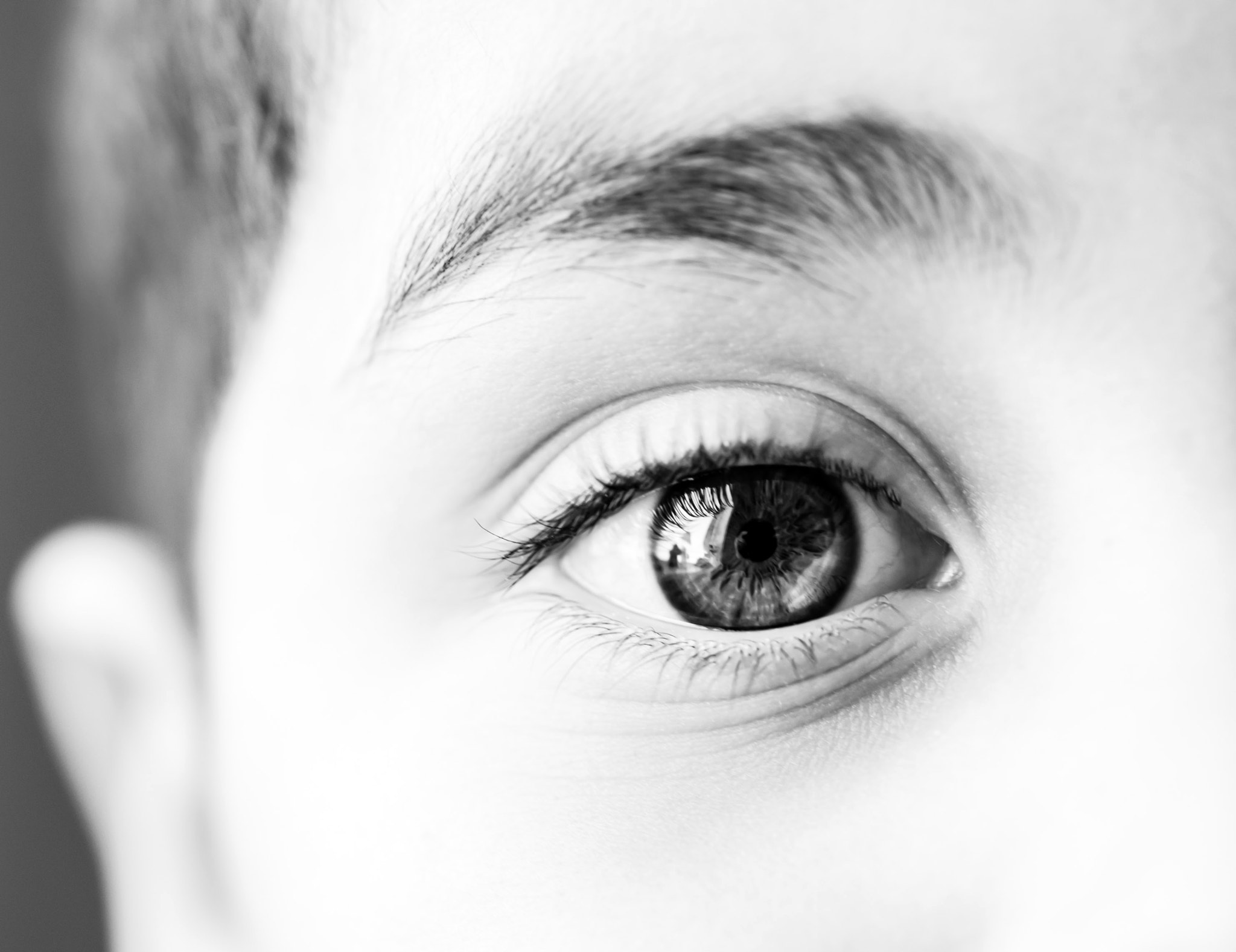 Nikon AF Micro-Nikkor 60mm F2.8D sample photo. Eye photography