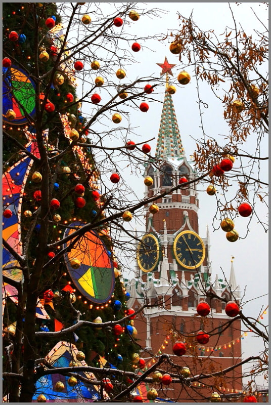 Sigma 70-200mm F2.8 EX DG OS HSM sample photo. Москва Новогодняя !!! photography