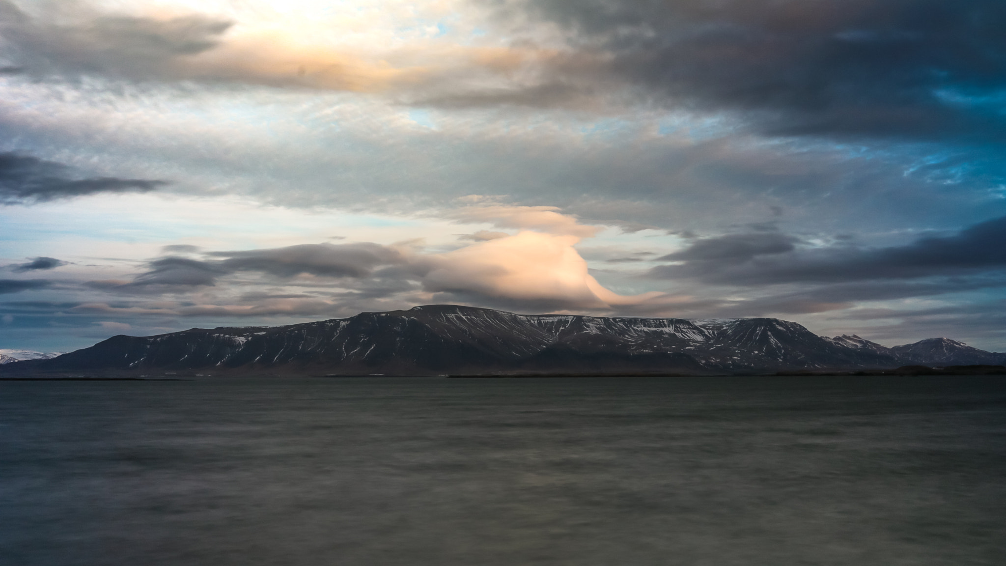 Canon EF-S 24mm F2.8 STM sample photo. Looking out of reykjavik #1 photography