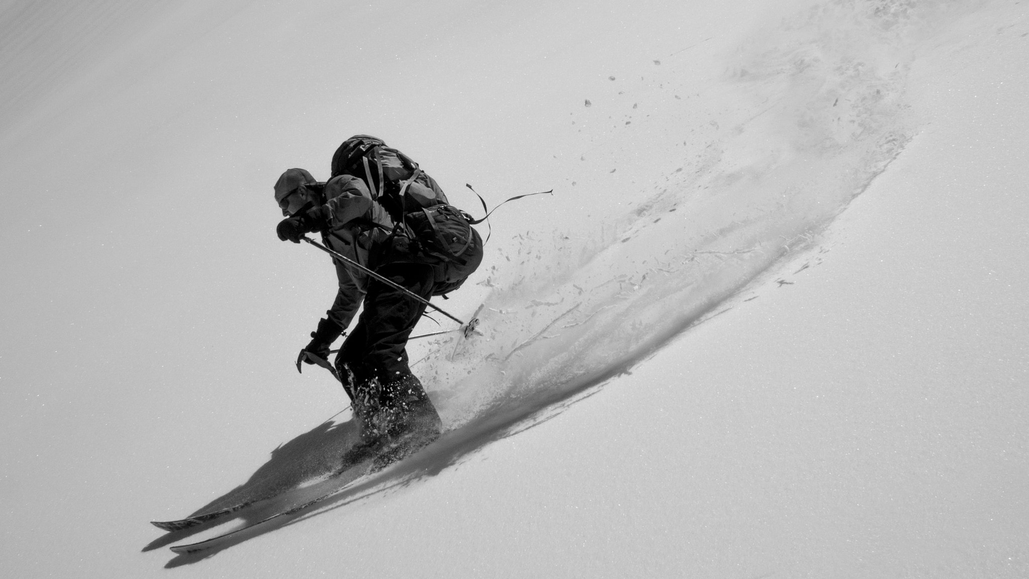 Olympus OM-D E-M5 + Panasonic Lumix G 14mm F2.5 ASPH sample photo. Scott in the backcountry photography