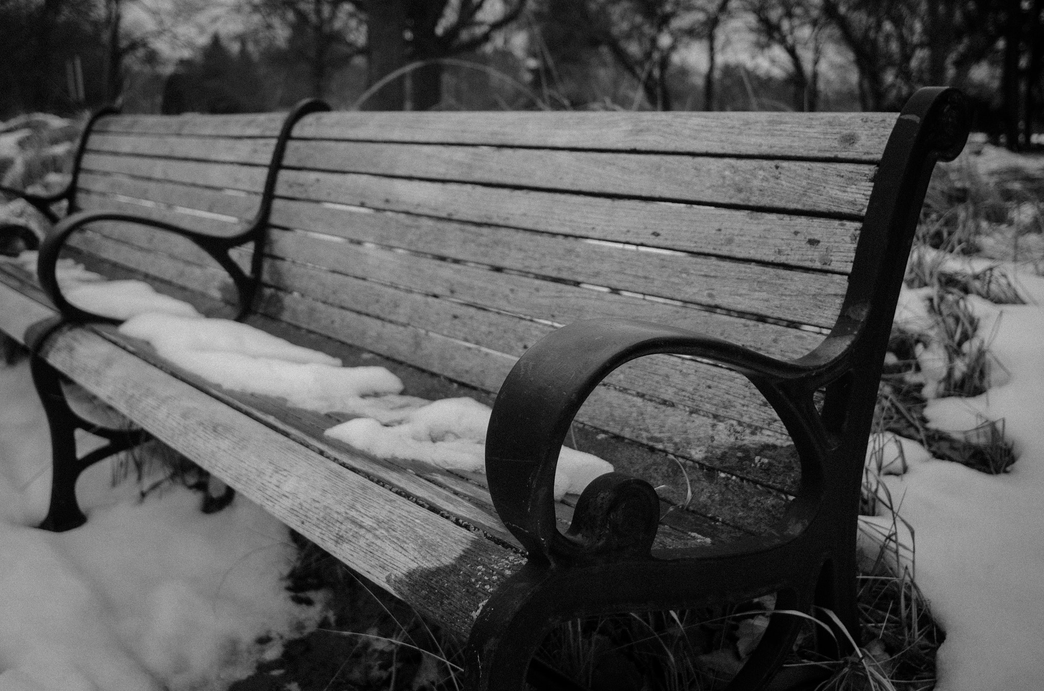 Nikon D7000 sample photo. Frozen seating photography